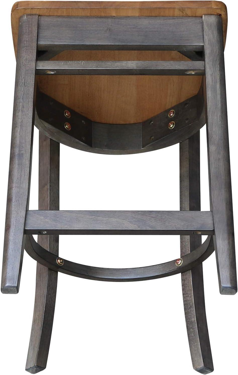 International Concepts Emily CounterHeight Stool - 24 inches Seat Height