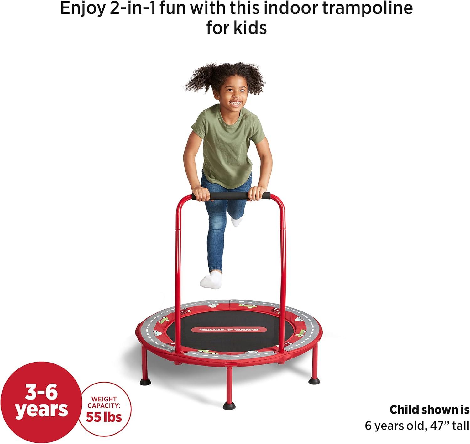 2-in-1 Kids' Trampoline