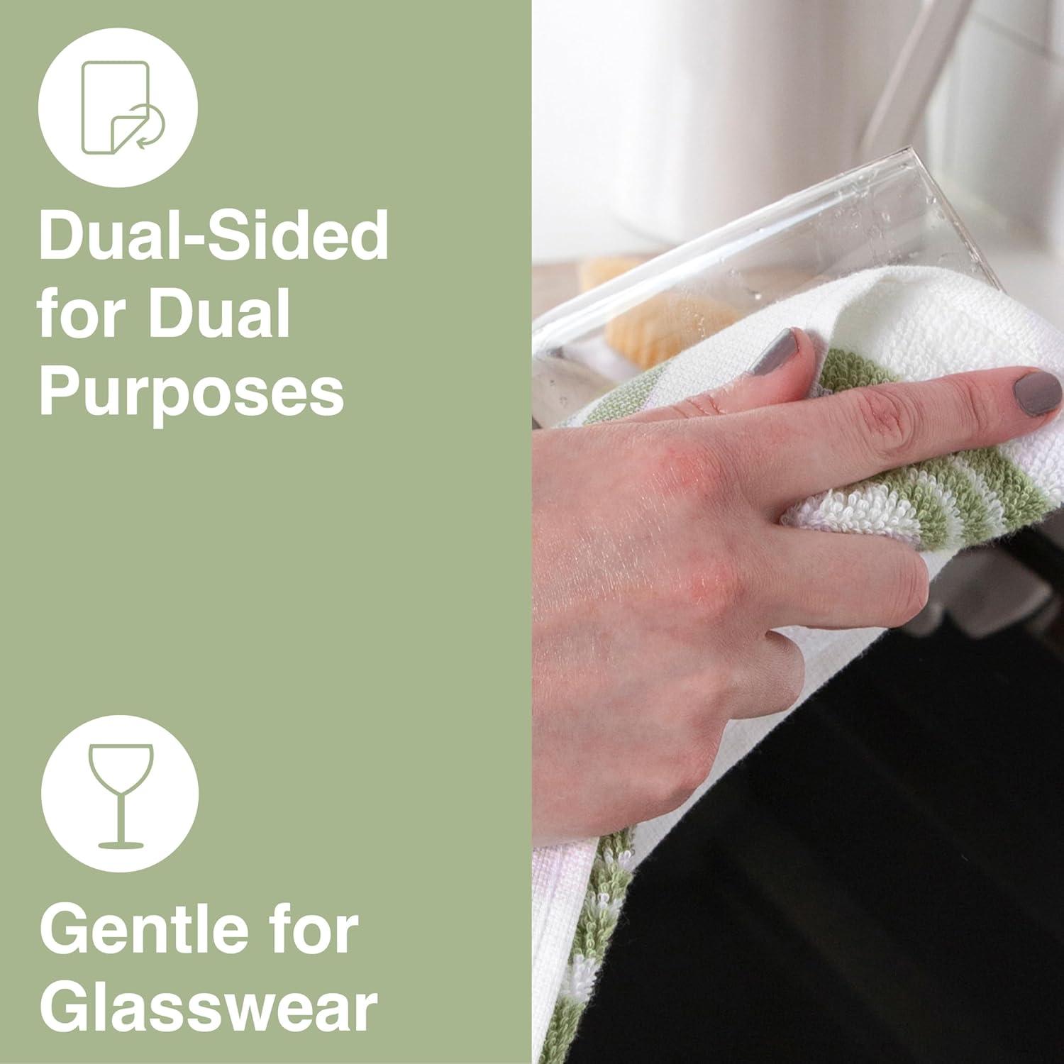 All-Clad Dual Striped Tea Towel