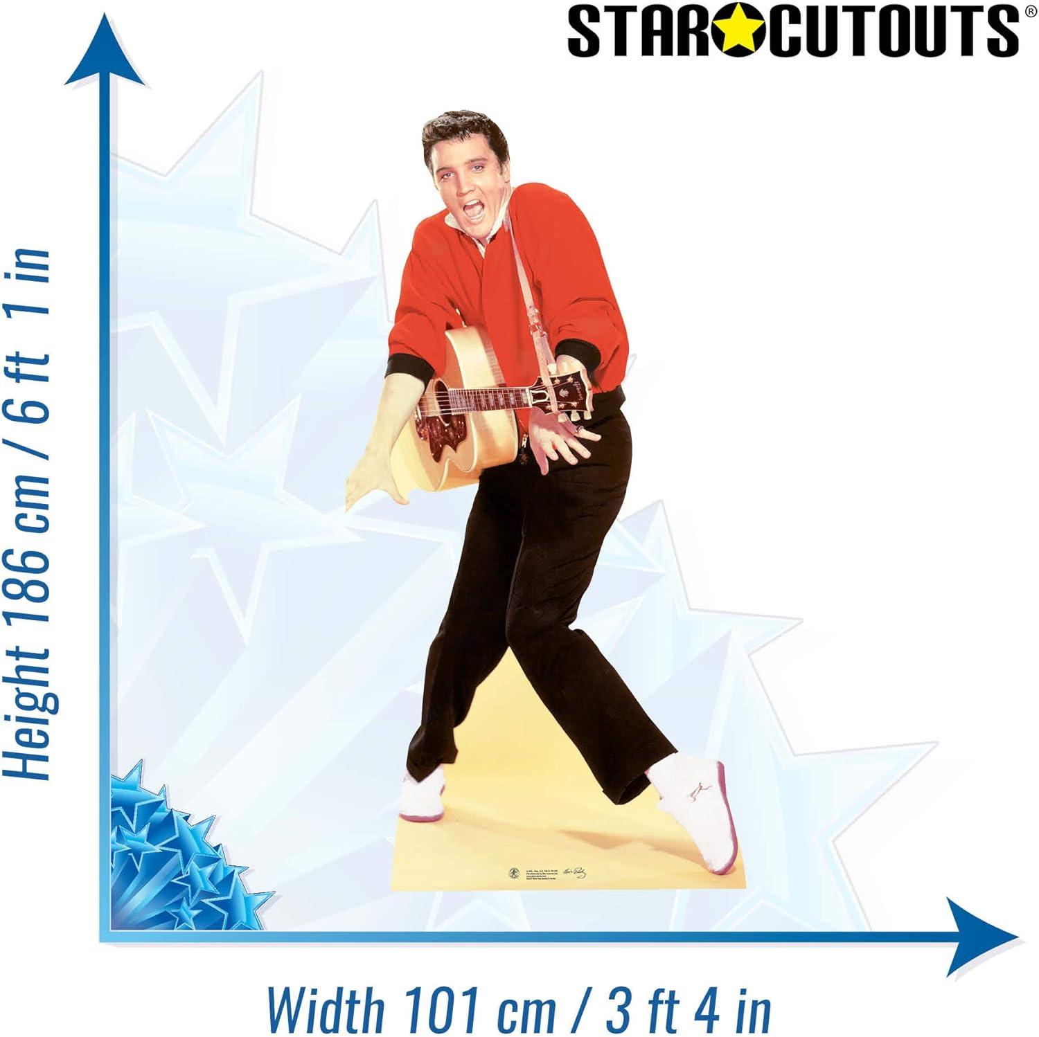 Elvis Presley - Red Jacket - Life-Size Cardboard Stand-Up