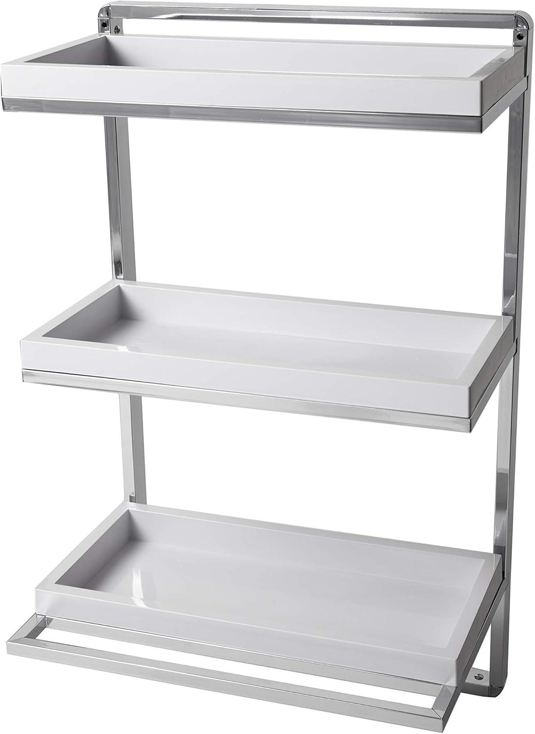 Saskia Metal Wall Bathroom Shelves