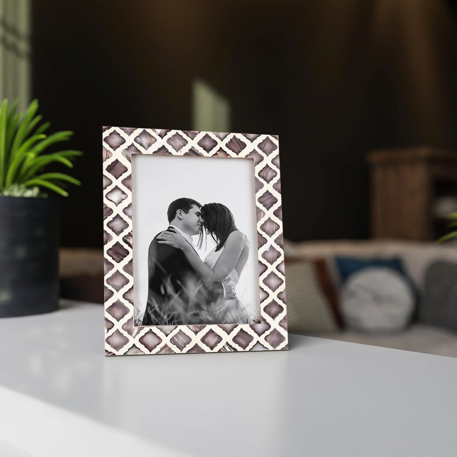 Handicrafts Home River 5x7 Picture Frame for Tabletop & Desktop