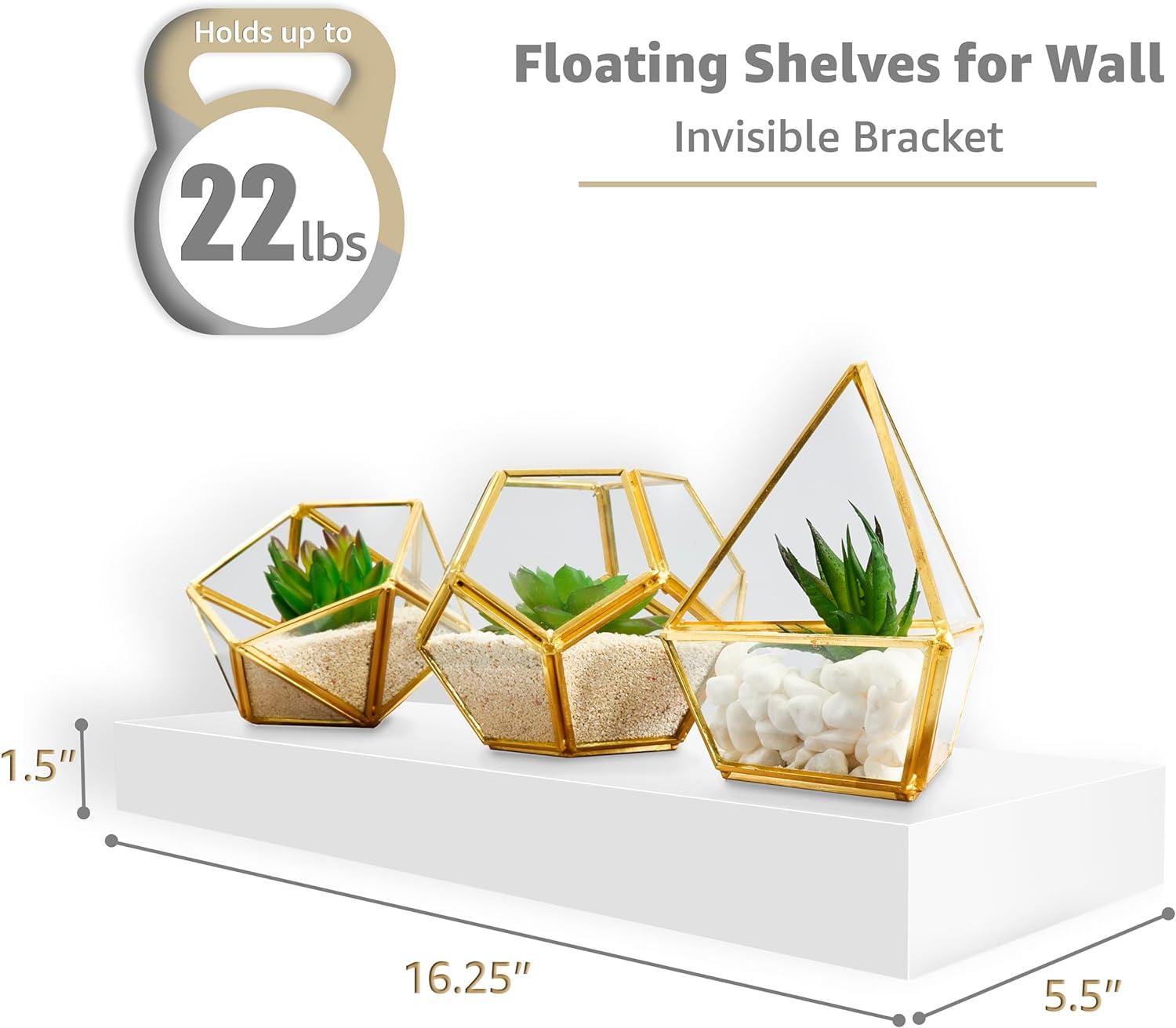 2 Piece Floating Shelf