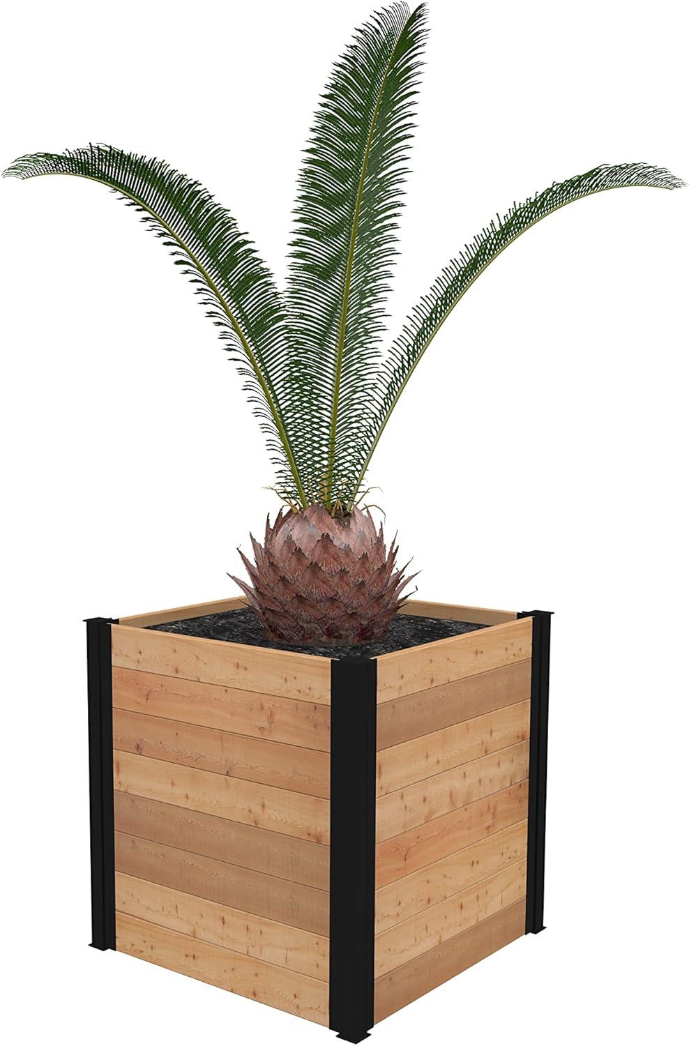 Mezza Wood Outdoor Planter Box