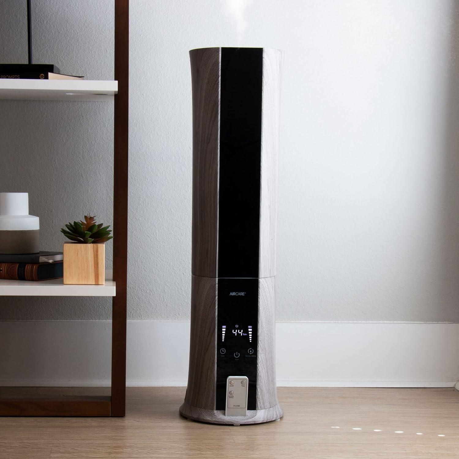 AIRCARE Pillar Ultrasonic Humidifier Beige
