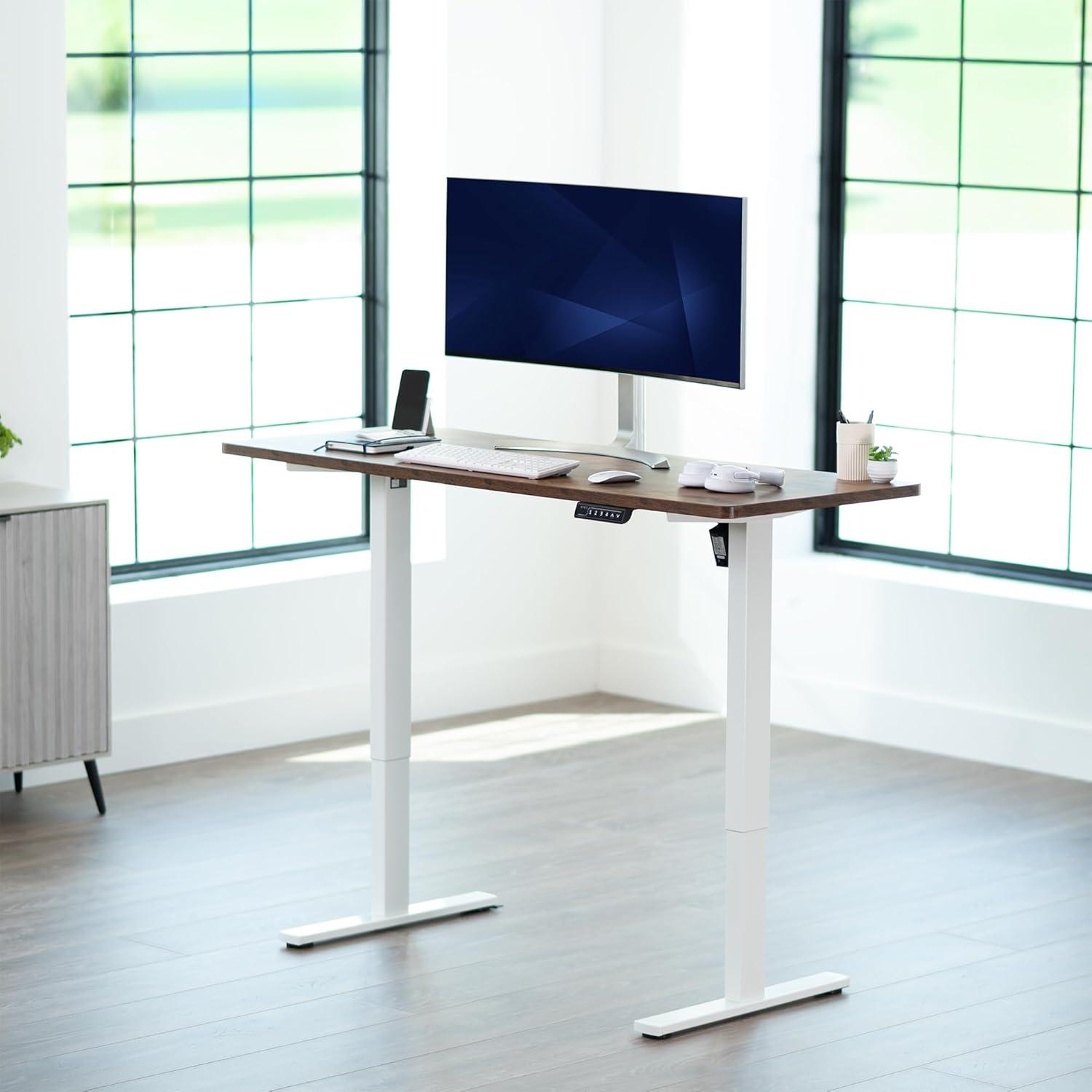 Vivo VIVO Single Motor Electric Desk with Push Button Memory Controller