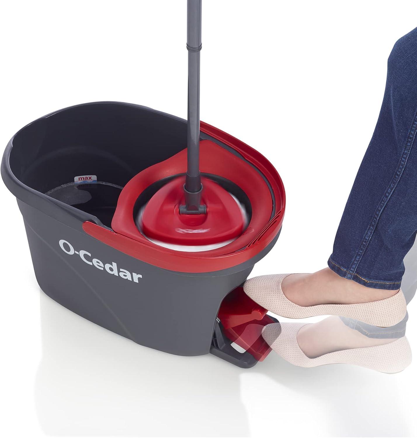 O-Cedar EasyWring Spin Mop and Bucket System