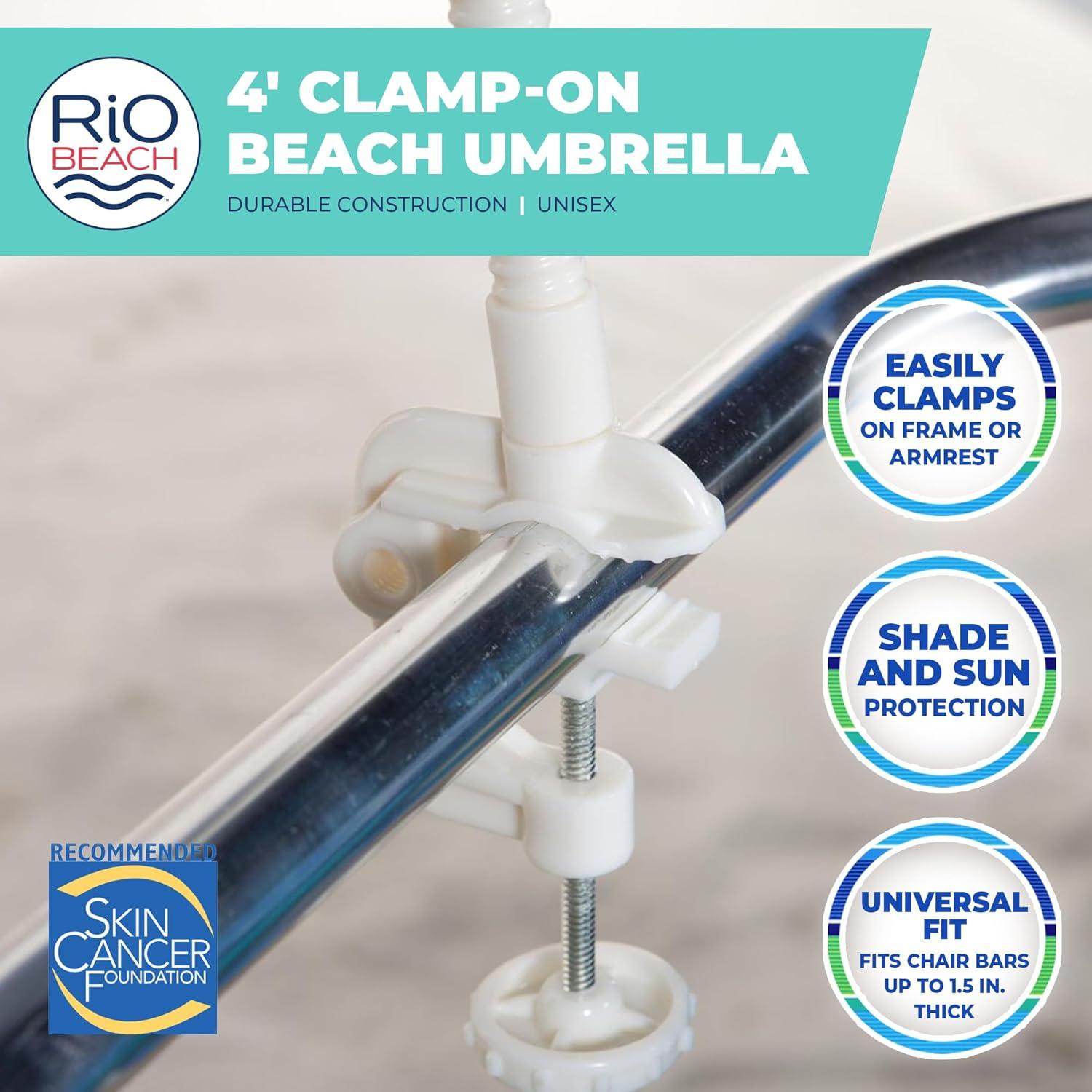 Rio Clamp-On Umbrella, Green