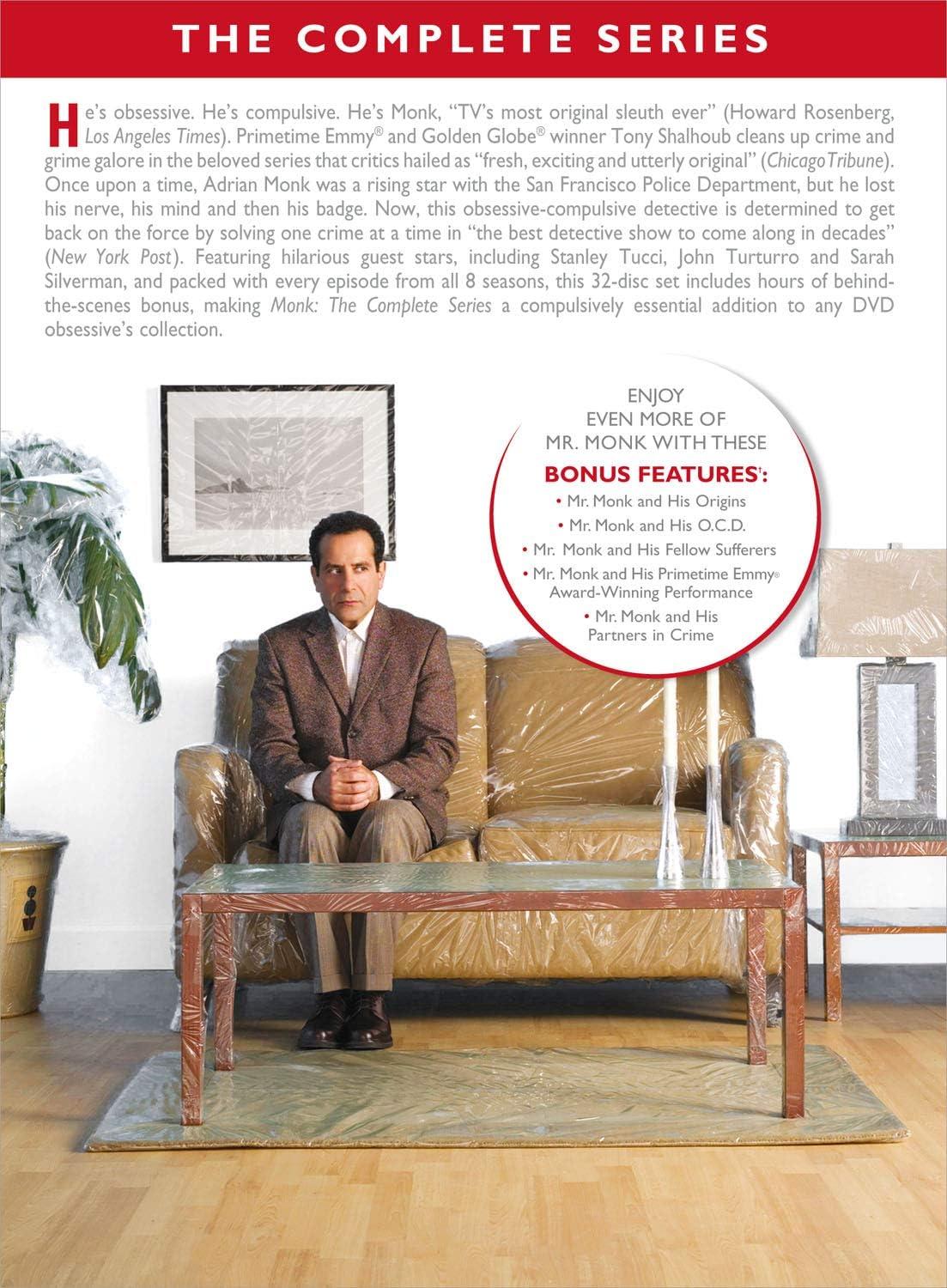 Monk: The Complete Series (DVD)