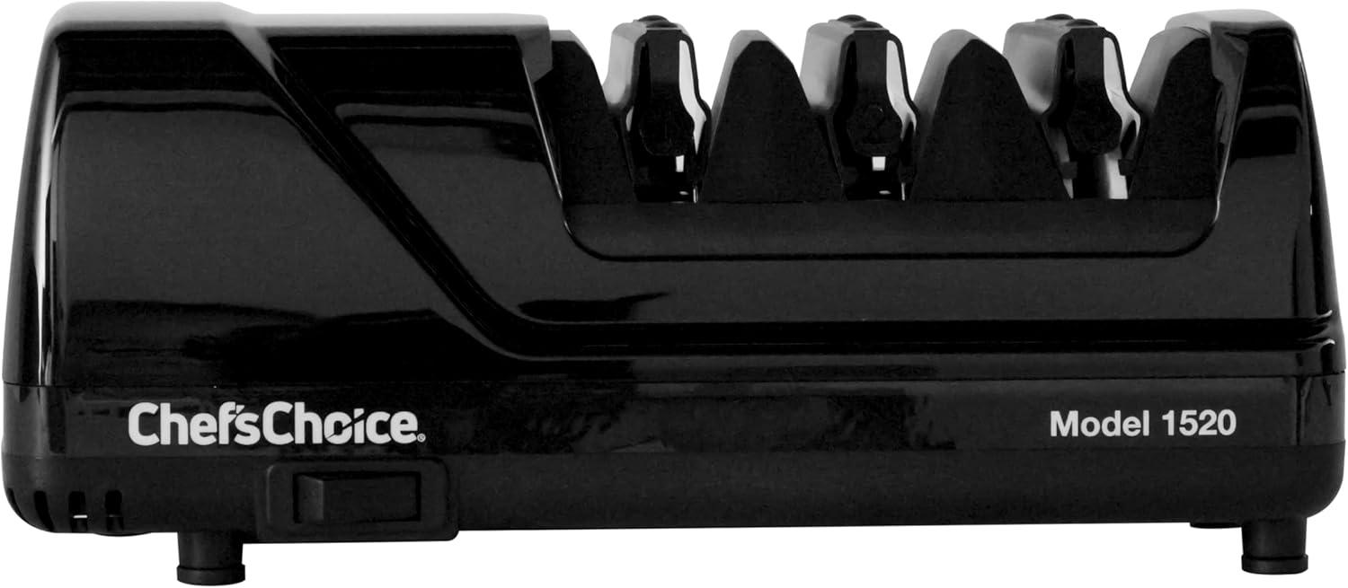 Chef'sChoice Model 1520 Electric Sharpener - 2-Stage 15°/20° Dizor