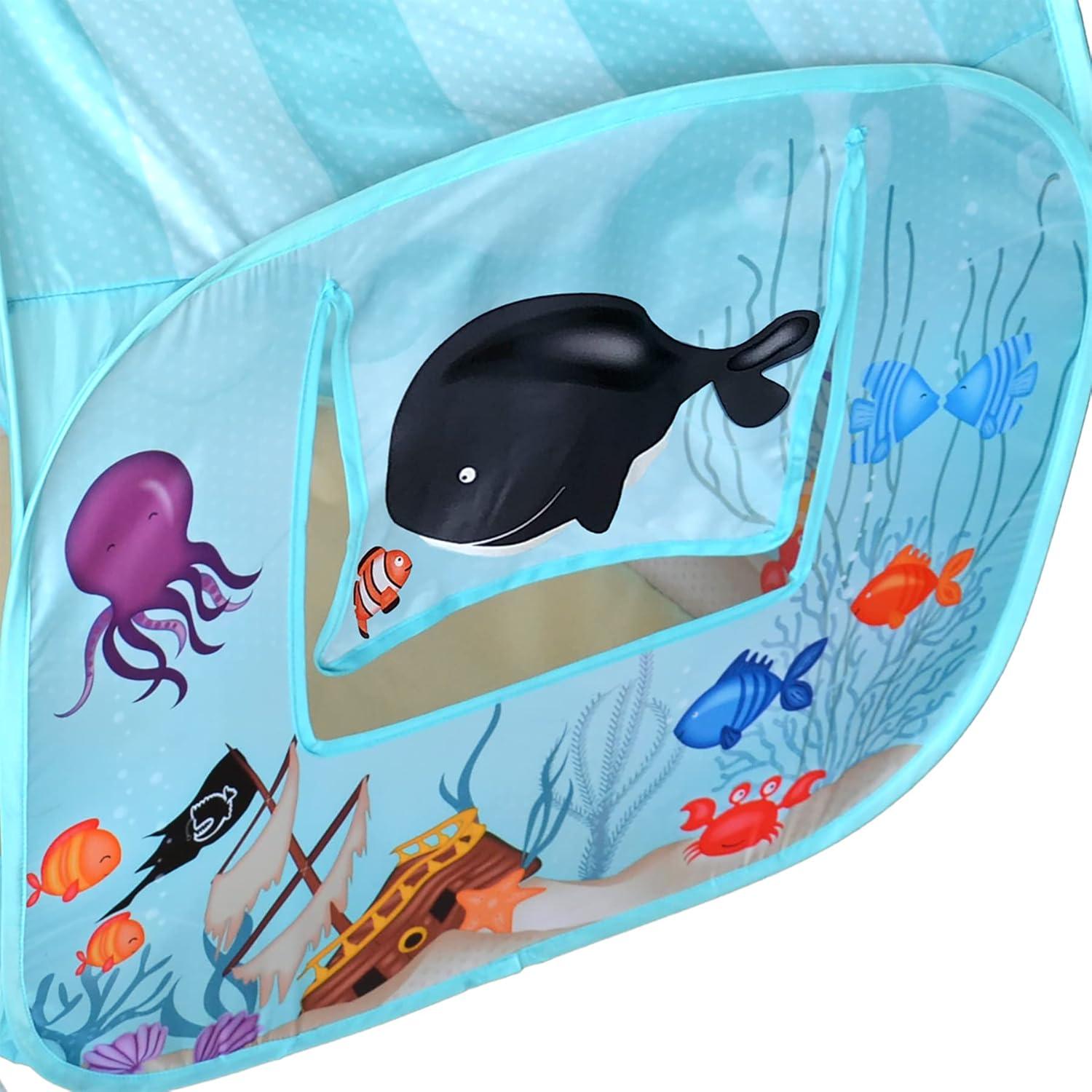 Fun2Give Fun2Give 30'' W x 30'' D Indoor / Outdoor Polyester Pop-Up Play Tent