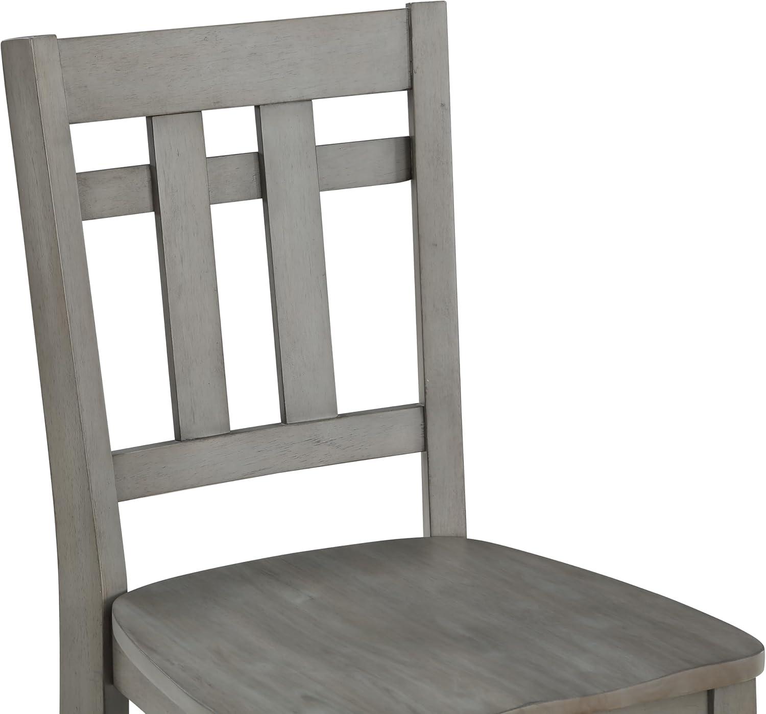 Steve Silver Toscana Gray Wood Counter Chair