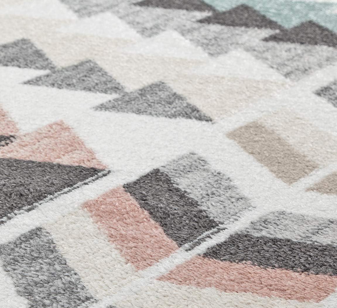 Rugs America Mika Geometric Contemporary Area Rug