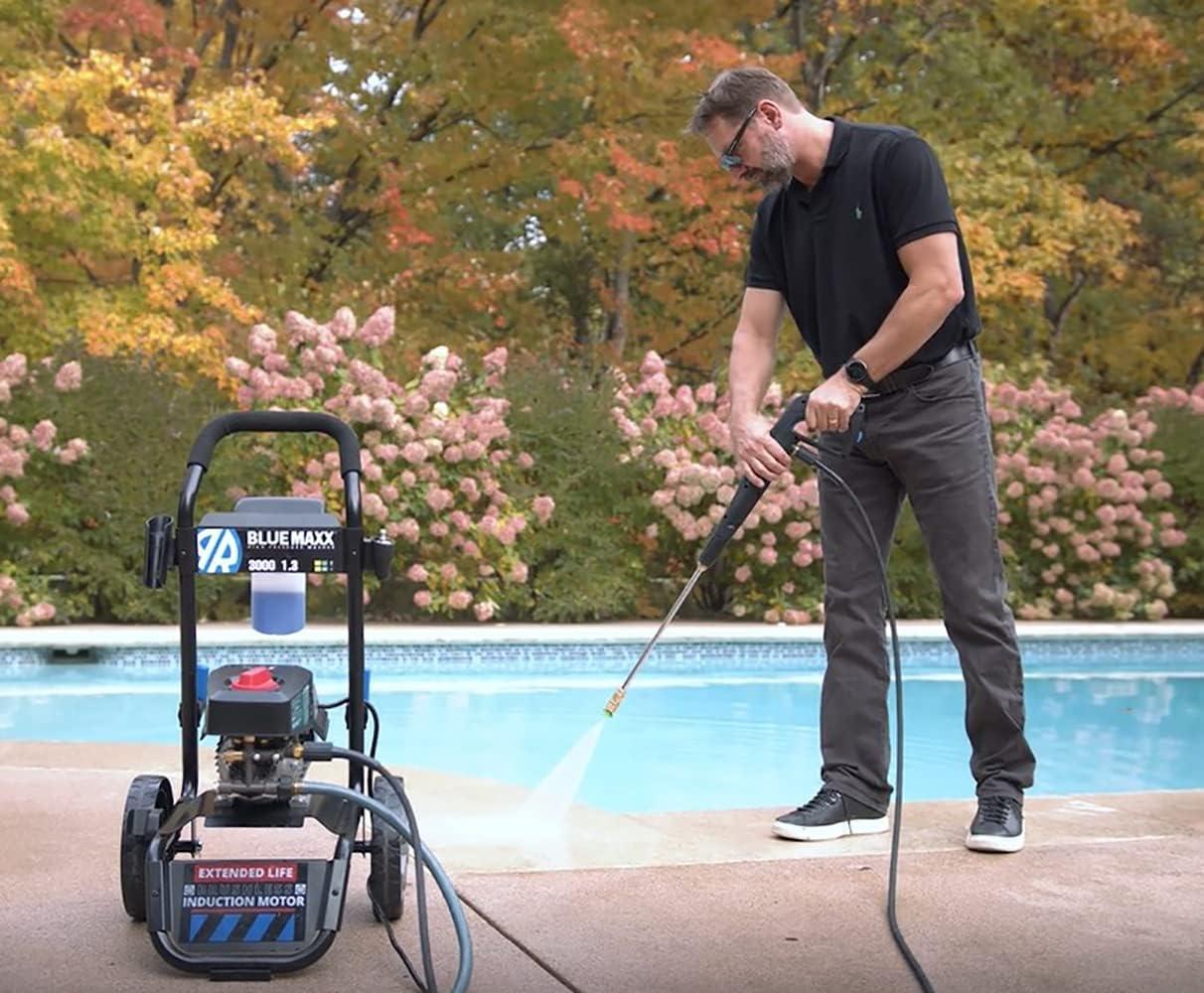 Maxx 3000 Black Electric Pressure Washer with Induction Motor