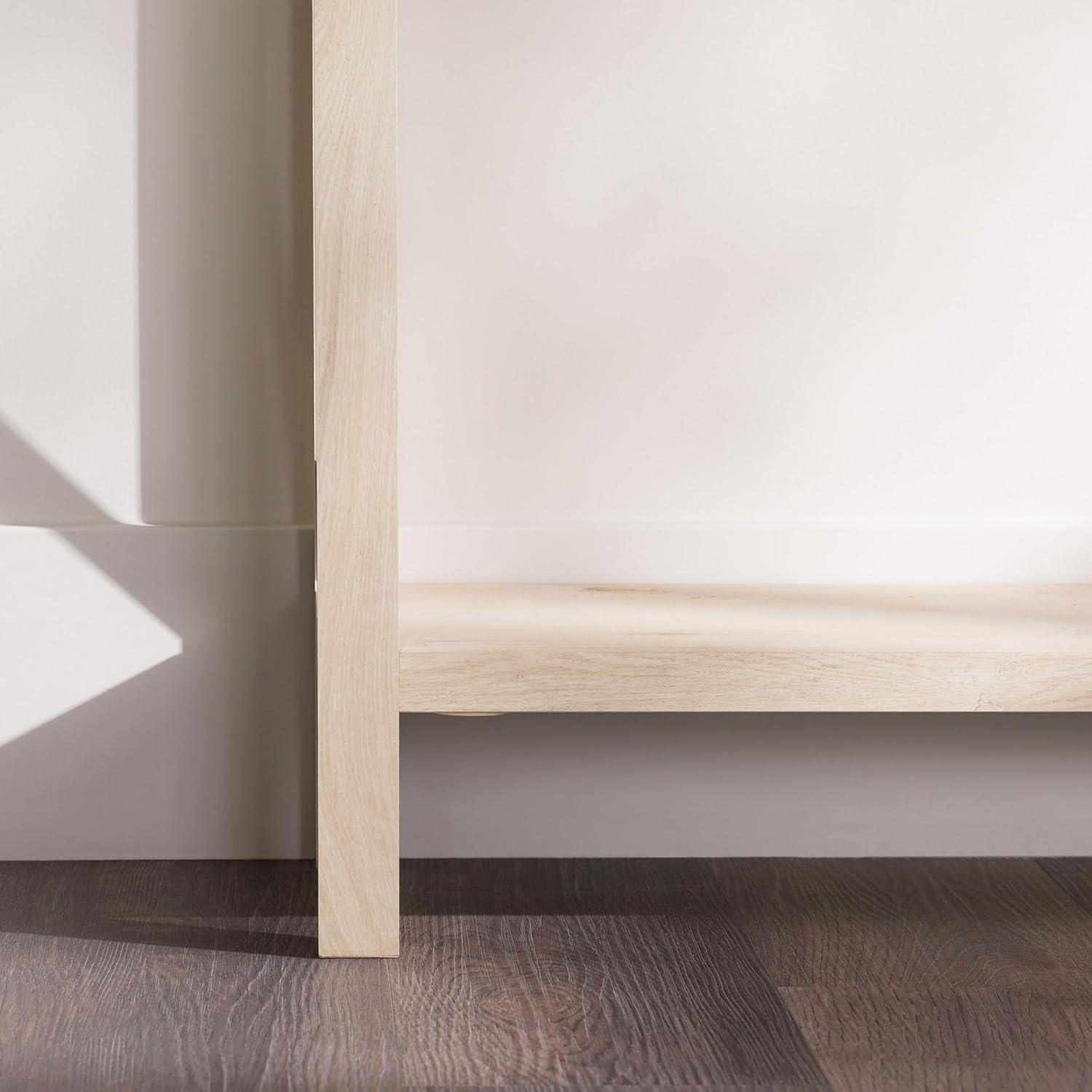 46 Metal X Entry Table in White Oak