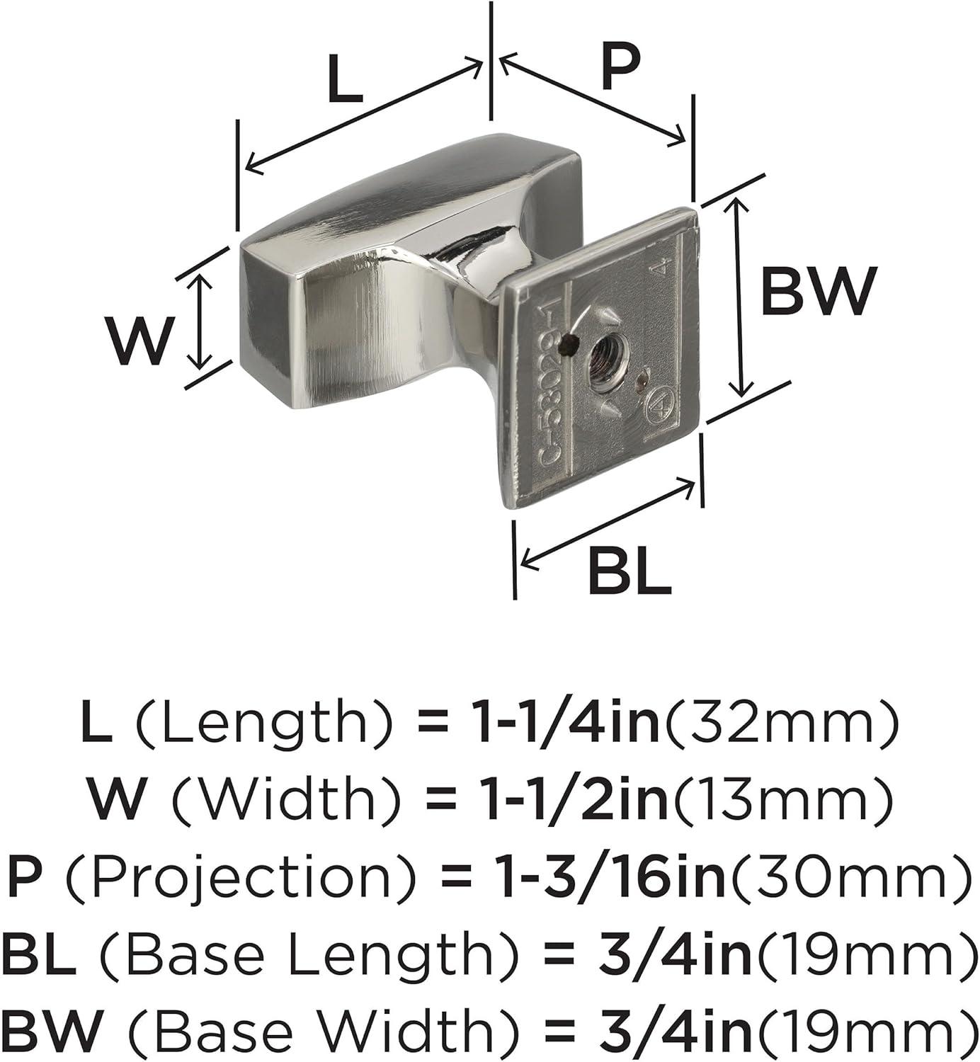 Amerock Mulholland Cabinet or Furniture Knob