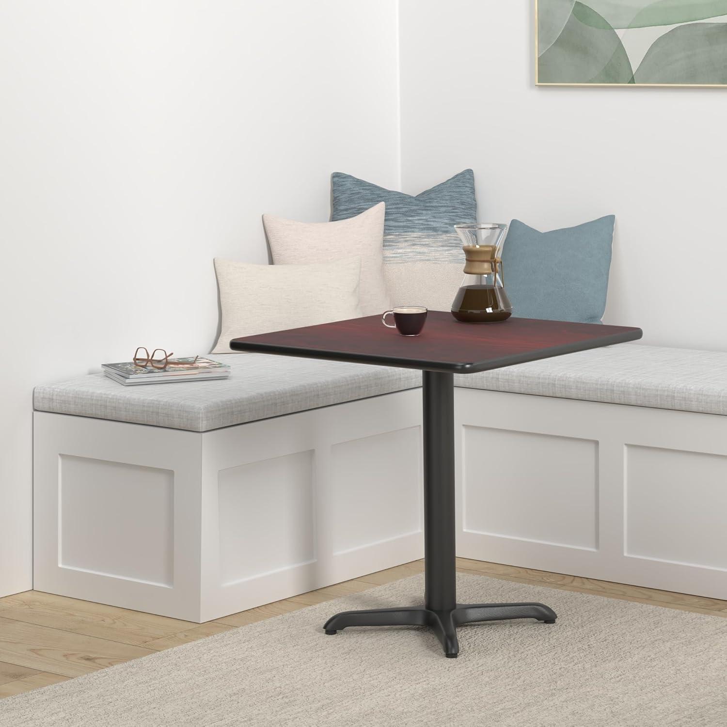 Flash Furniture Laminate Table Top with Table Height Base
