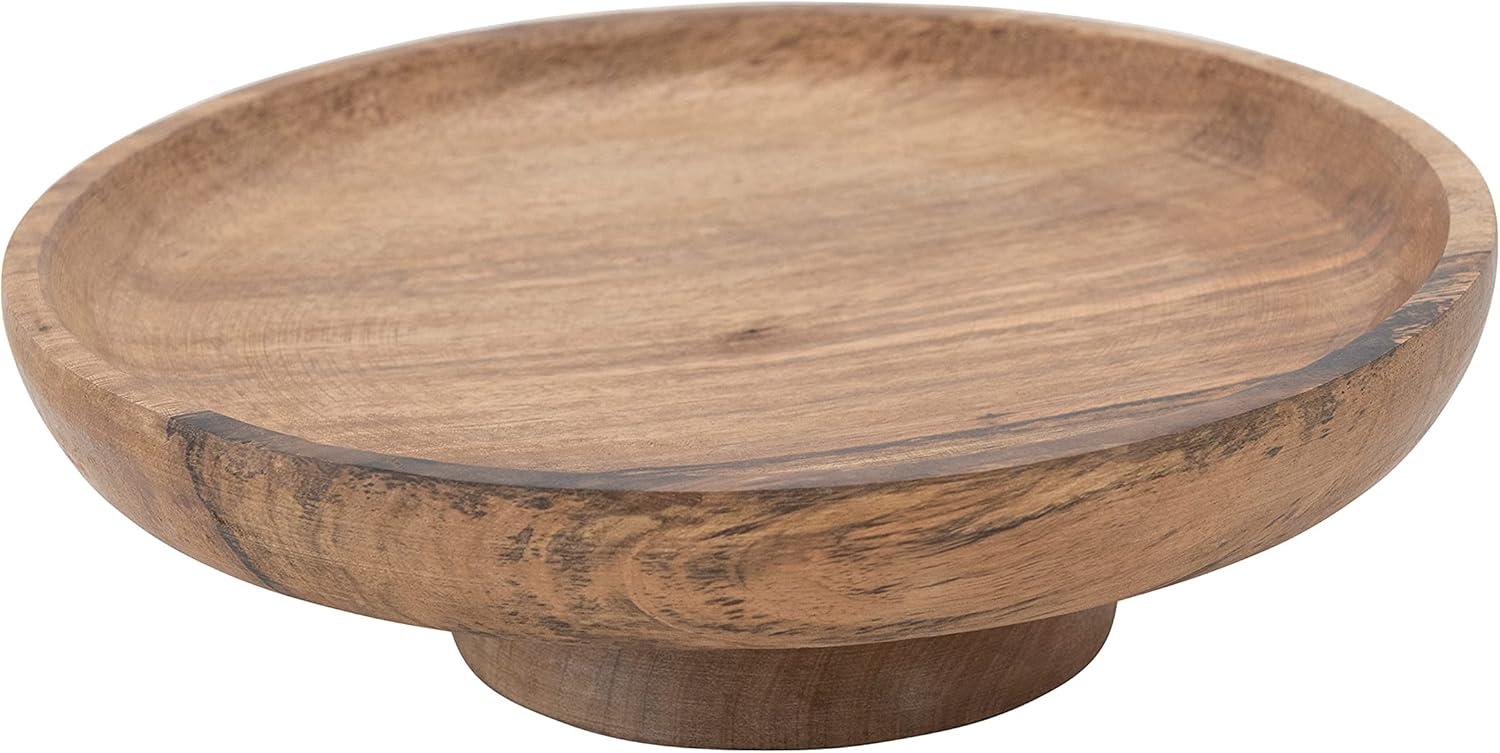 Kernighan Mango Wood Cake Stand