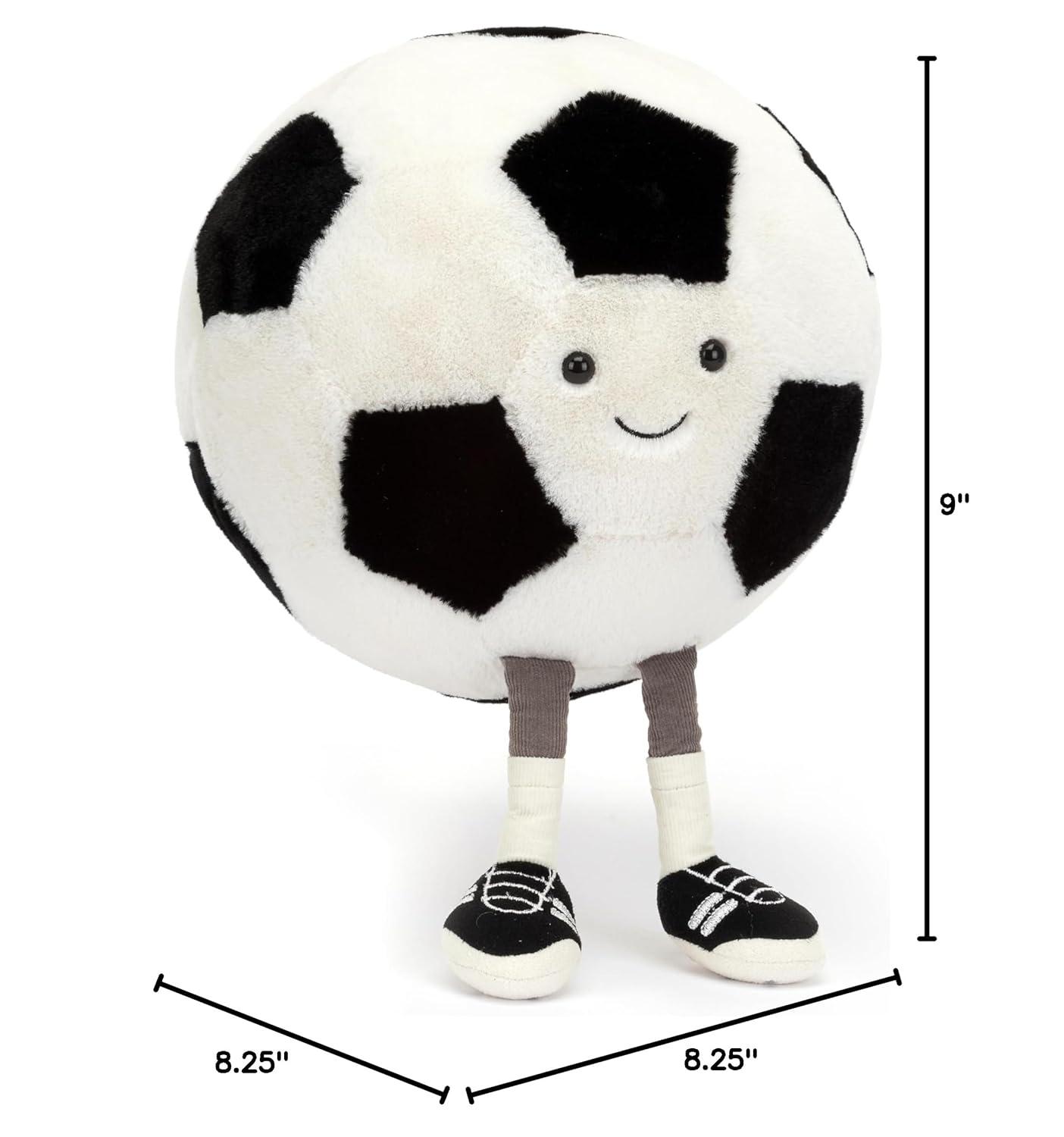 Jellycat ® Small Amusable Sports Soccer Ball Kids Stuffed Animal