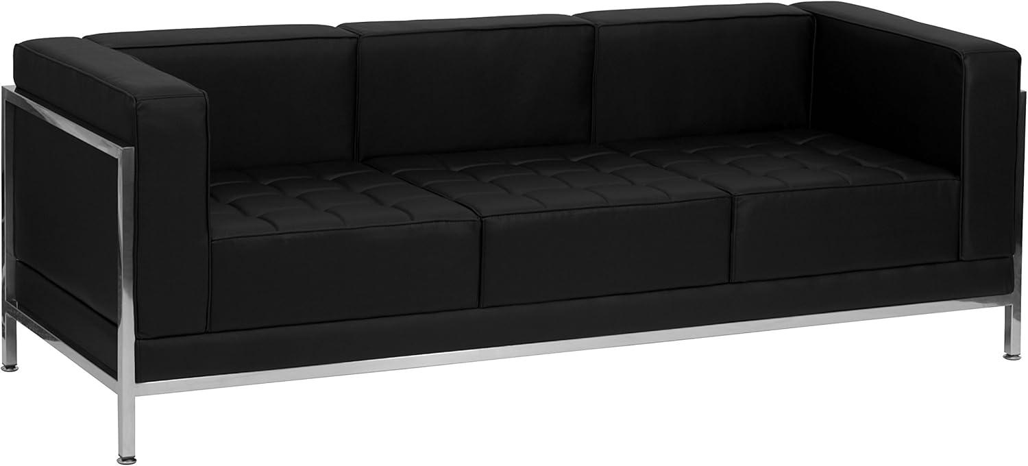 Flash Furniture Hercules Imagination Series Sofa Frame in Black