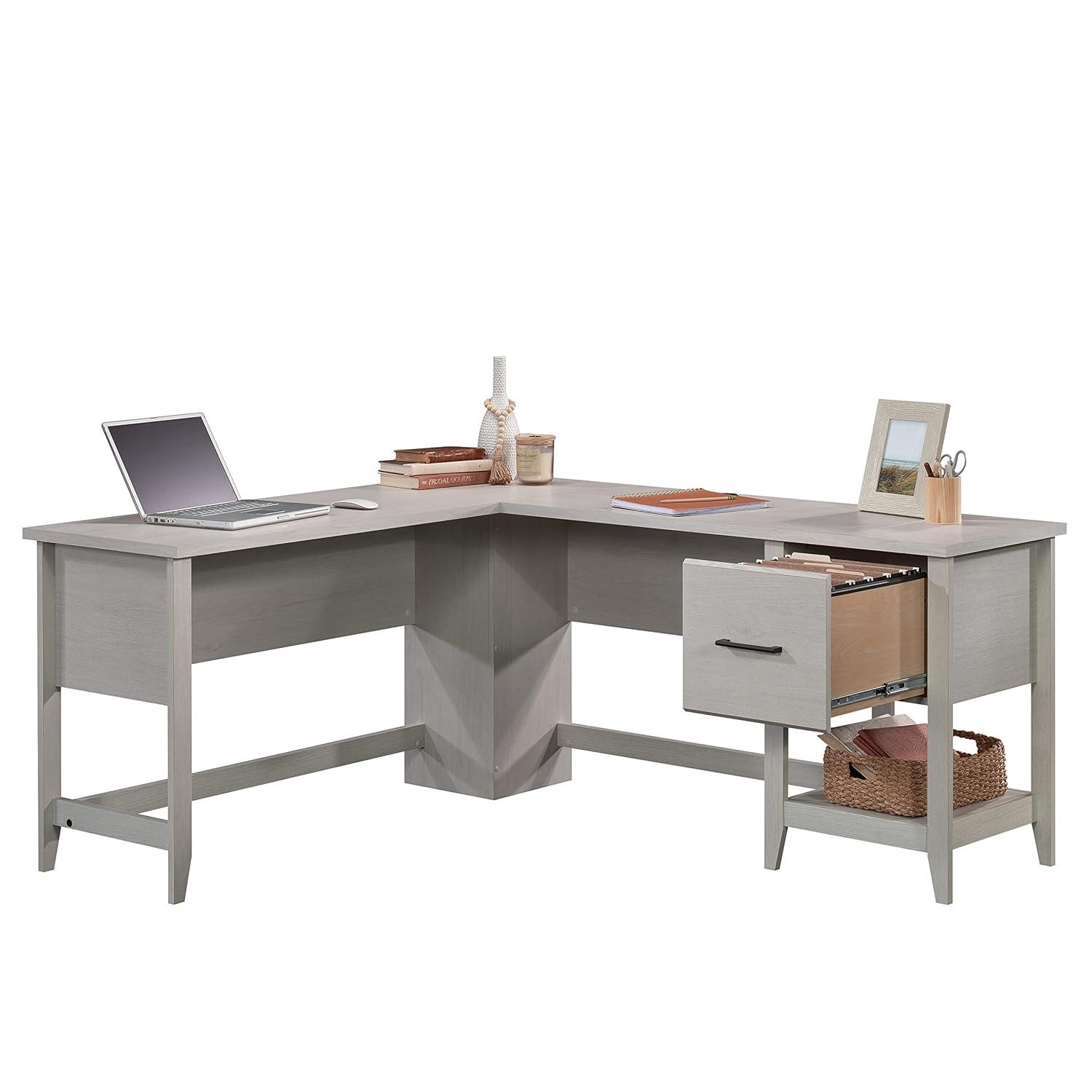 Gracie Oaks Cletus L-Shaped Writing Desk