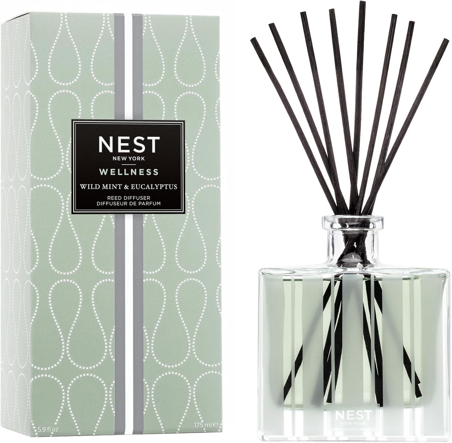 Nest Fragrances Reed Diffuser - Wild Mint & Eucalyptus