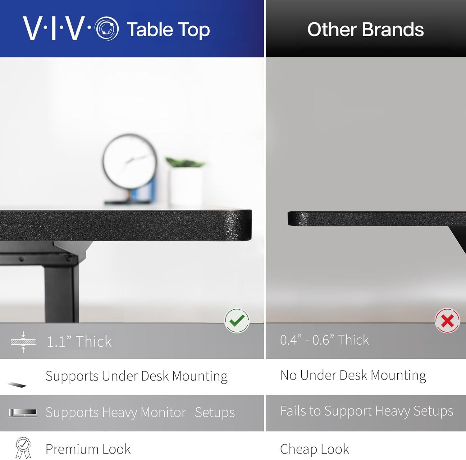 Vivo Universal Table Top for Sit to Stand Desk Frames