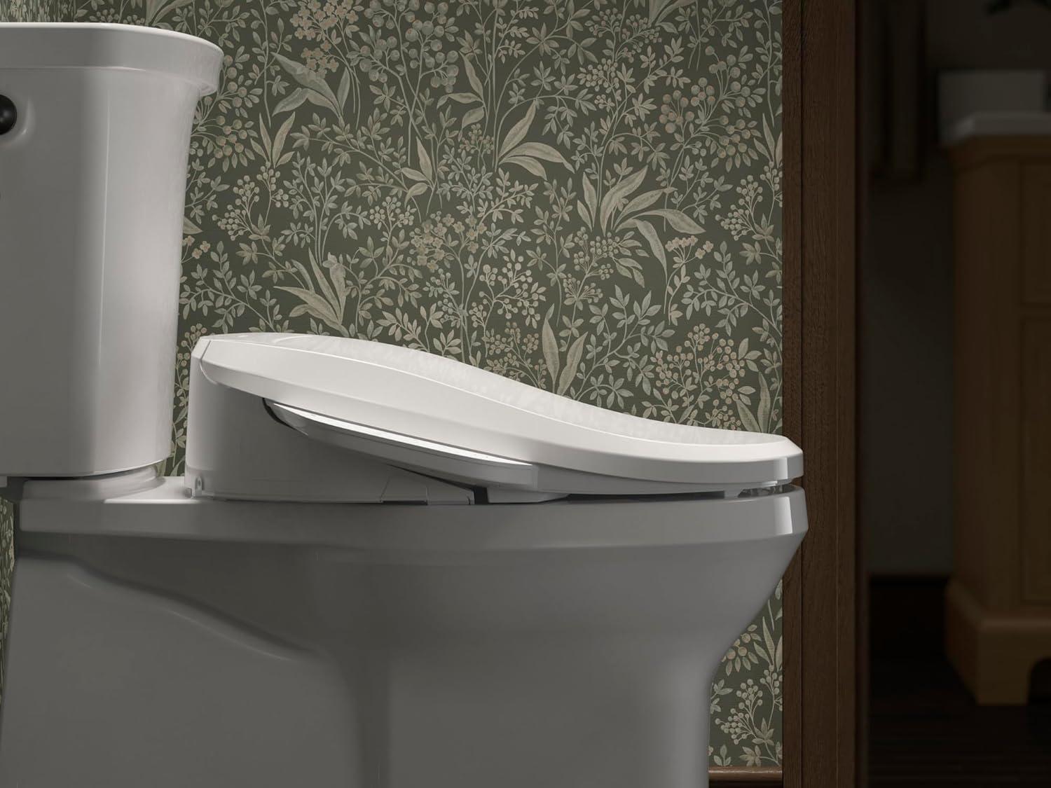 Purewash E725 Elongated Bidet Toilet Seat With Remote Control