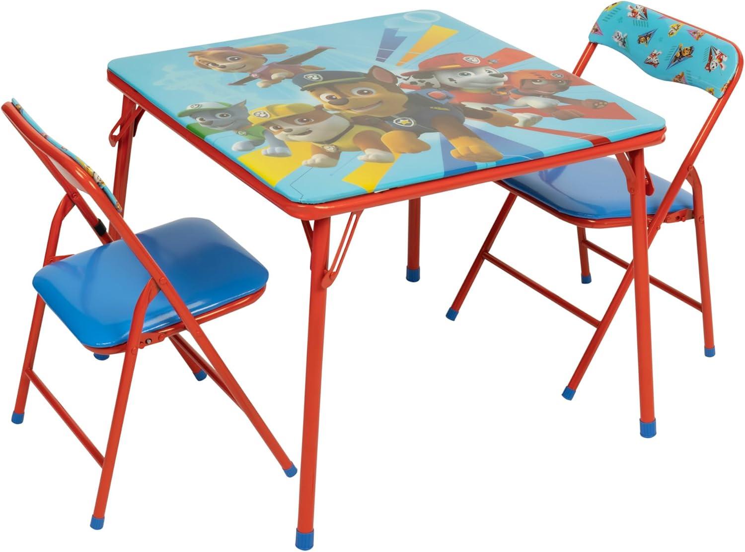 Paw Patrol Child 3-Piece Table and Chairs Set, Red