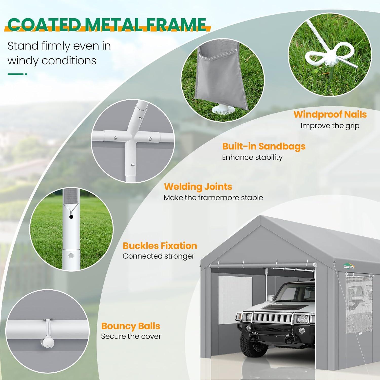 VEVOR Steel Carport