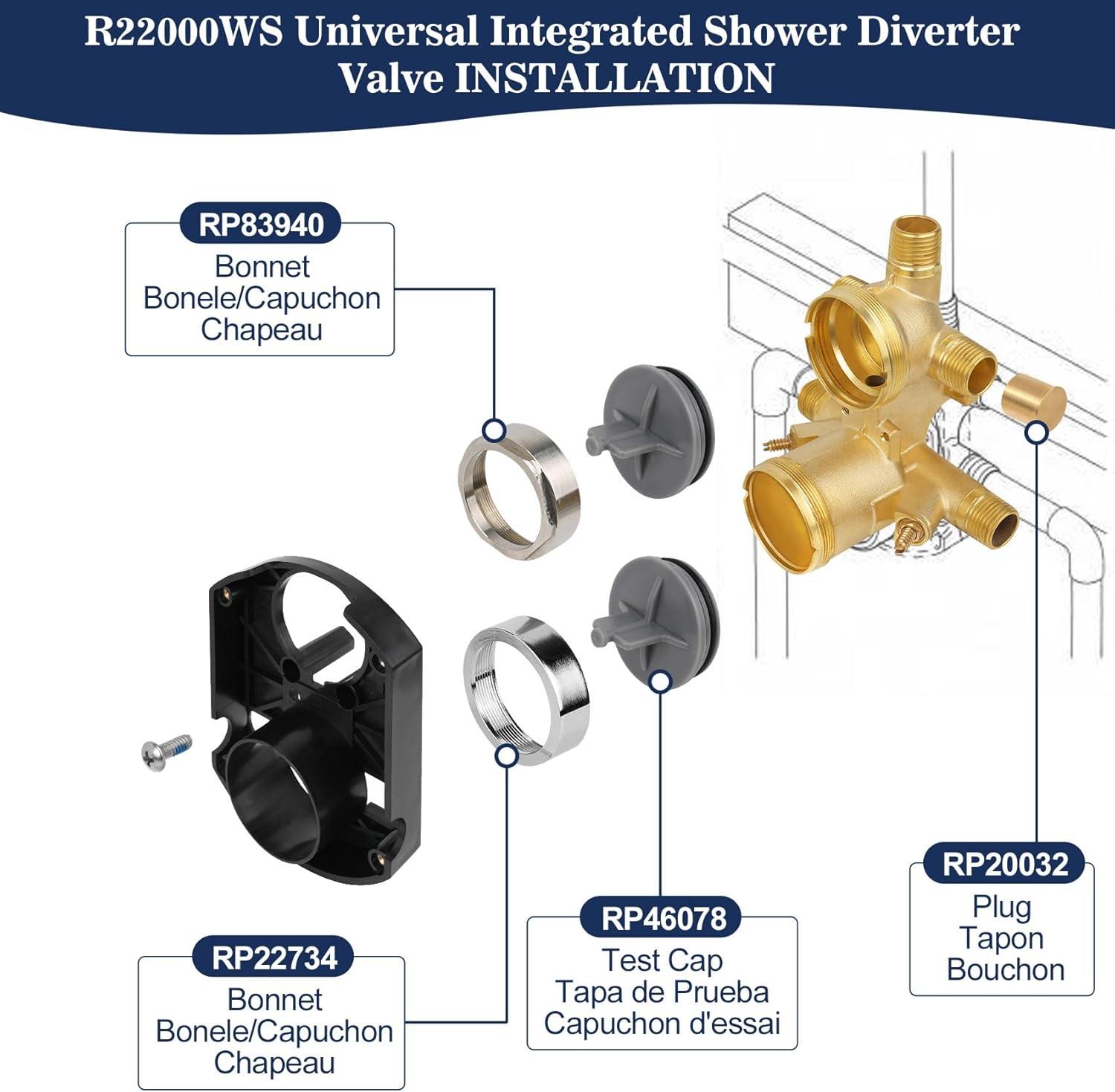 Multichoice Universal Volume Control Valve