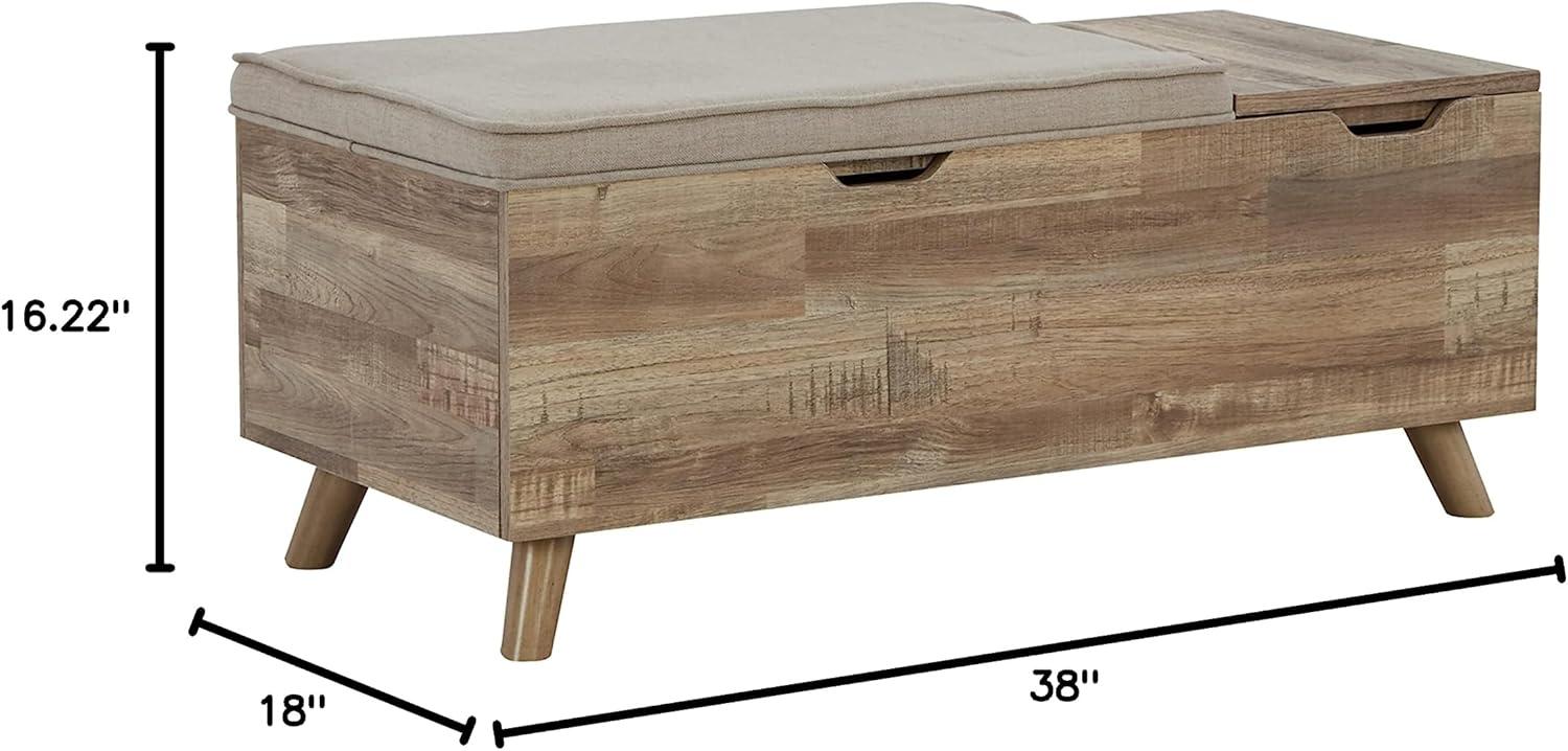 Loon Peak® Kadira Flip Top Storage Bench & Reviews | Wayfair