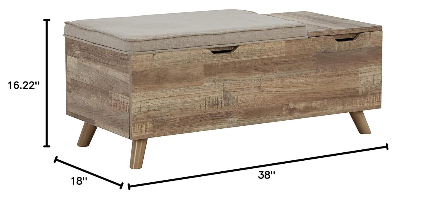 Loon Peak® Kadira Flip Top Storage Bench & Reviews | Wayfair
