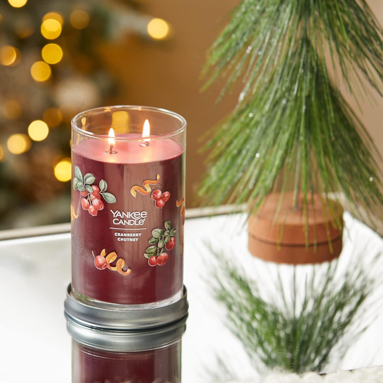 Cranberry Chutney Black Soy 20oz Tumbler Candle