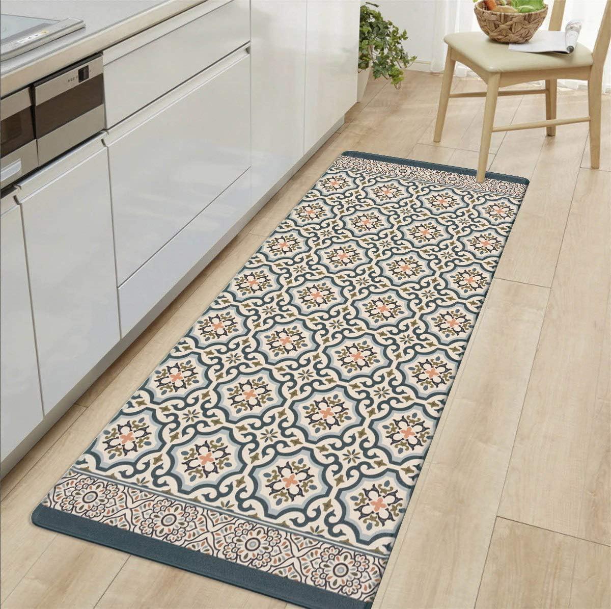 World Rug Gallery Kitchen Durable Anti Fatigue Standing Mat