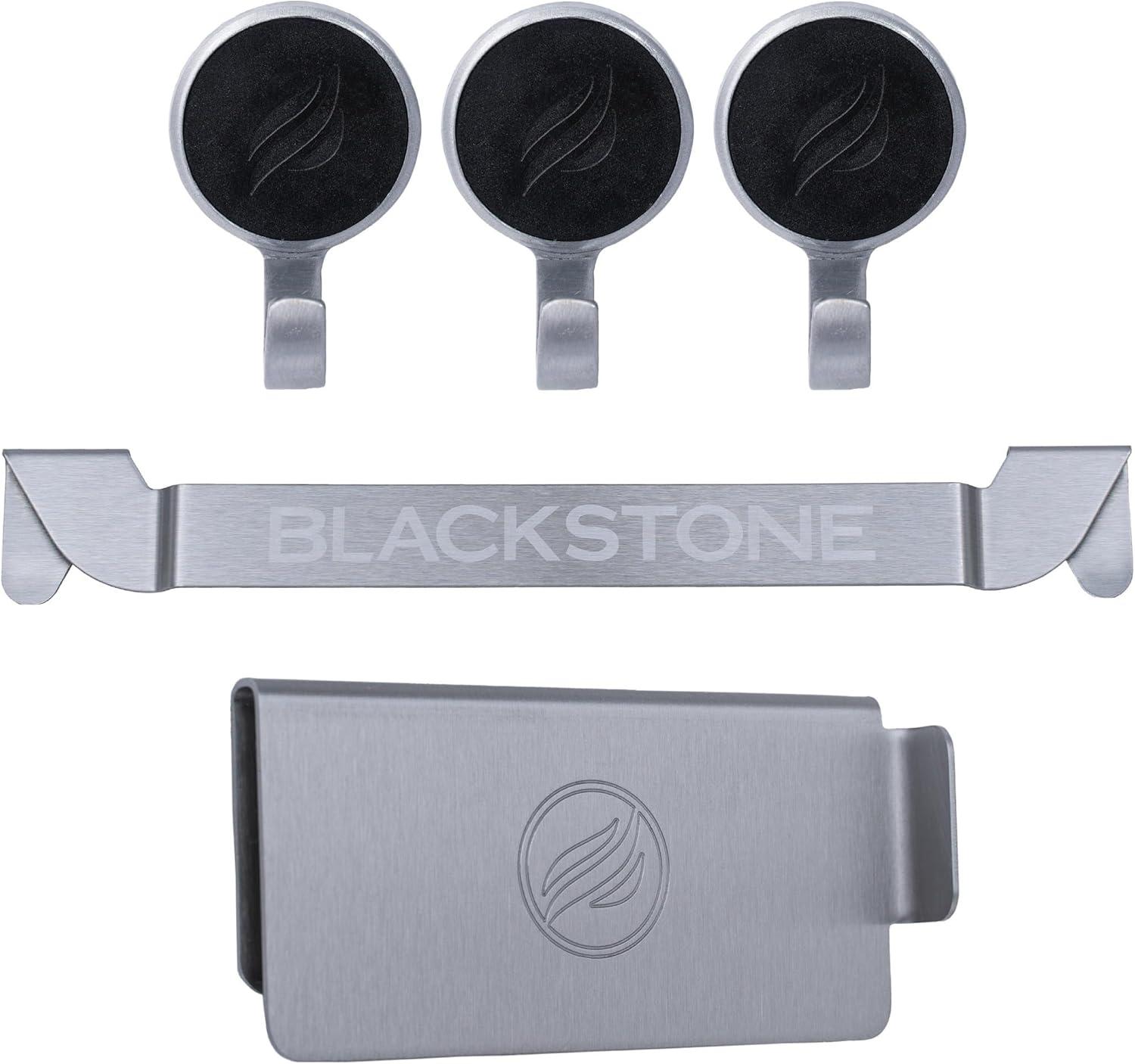 Blackstone Gray Stainless Steel Griddle Tool Holder Set