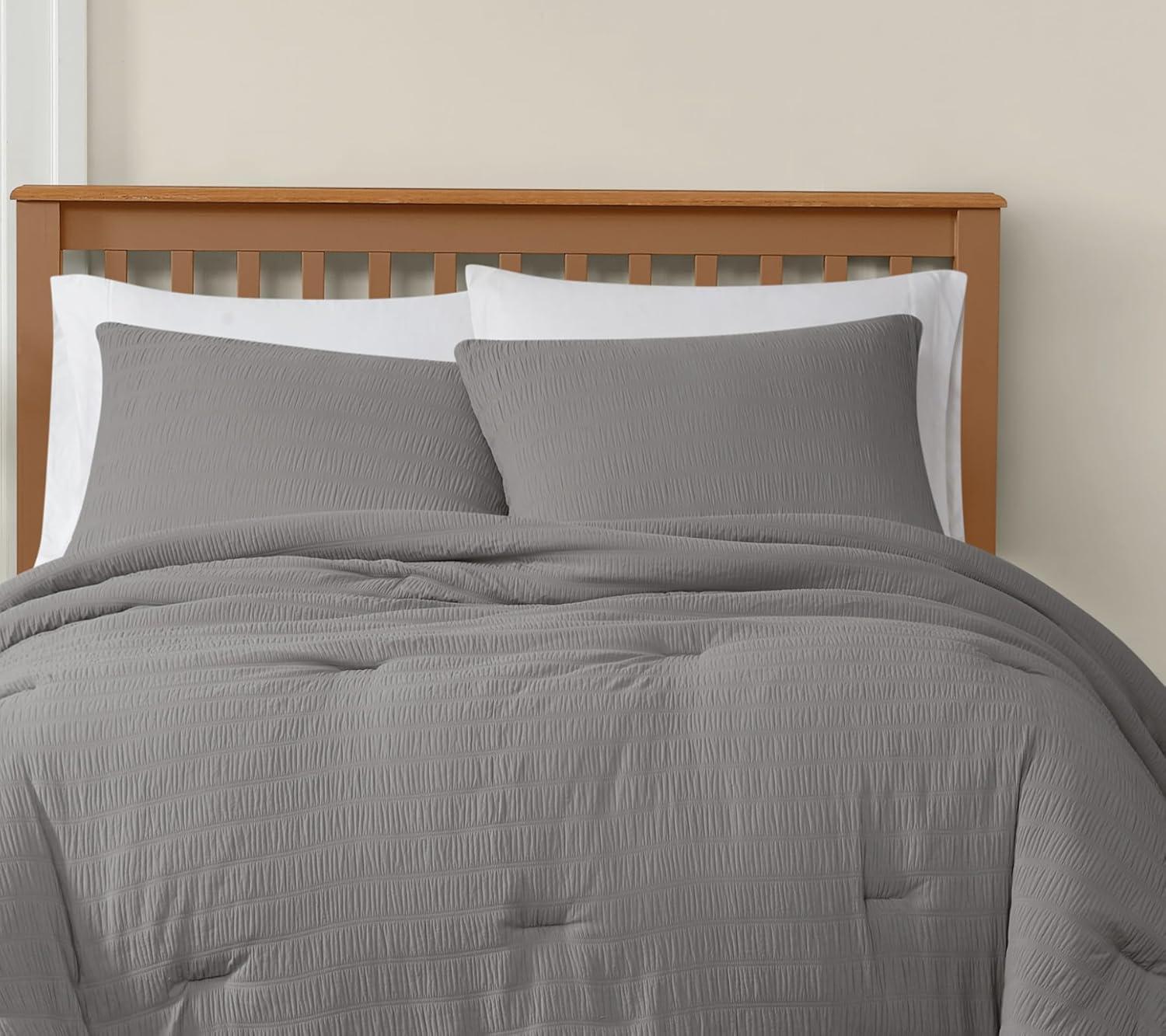 Truly Soft Truly Soft Crinkle Garment Wash Comforter Set