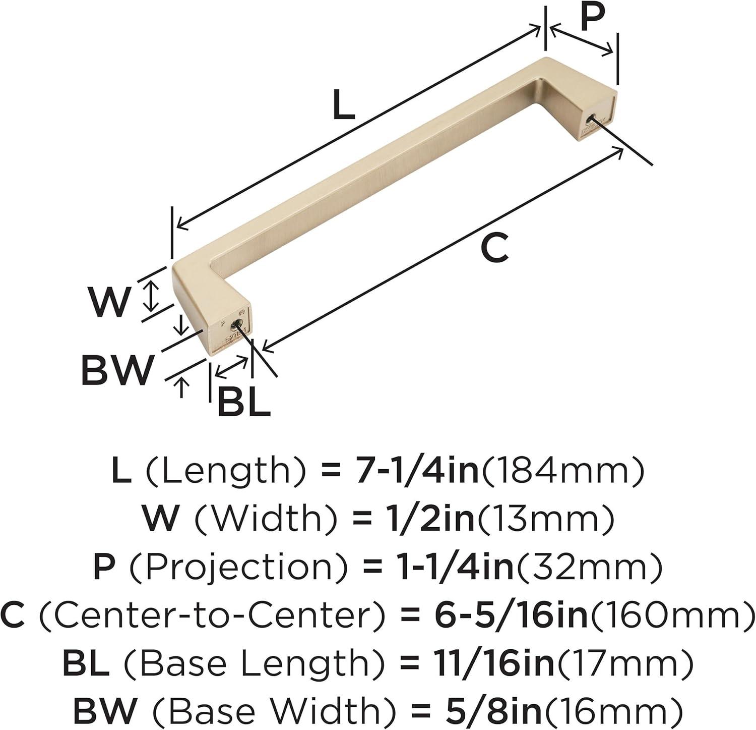 Blackrock 6.3125" Center to Center Bar Pull