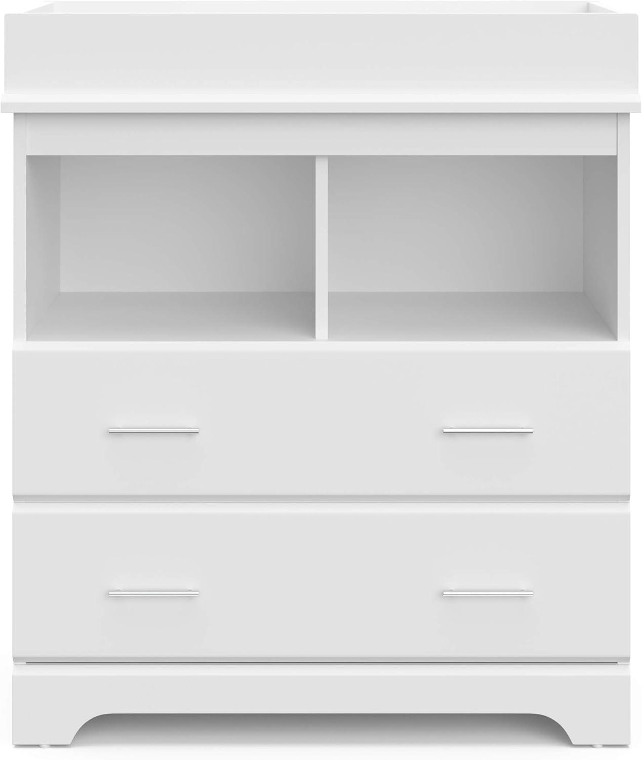 Storkcraft Brookside 2-Drawer Dresser with Changing Topper