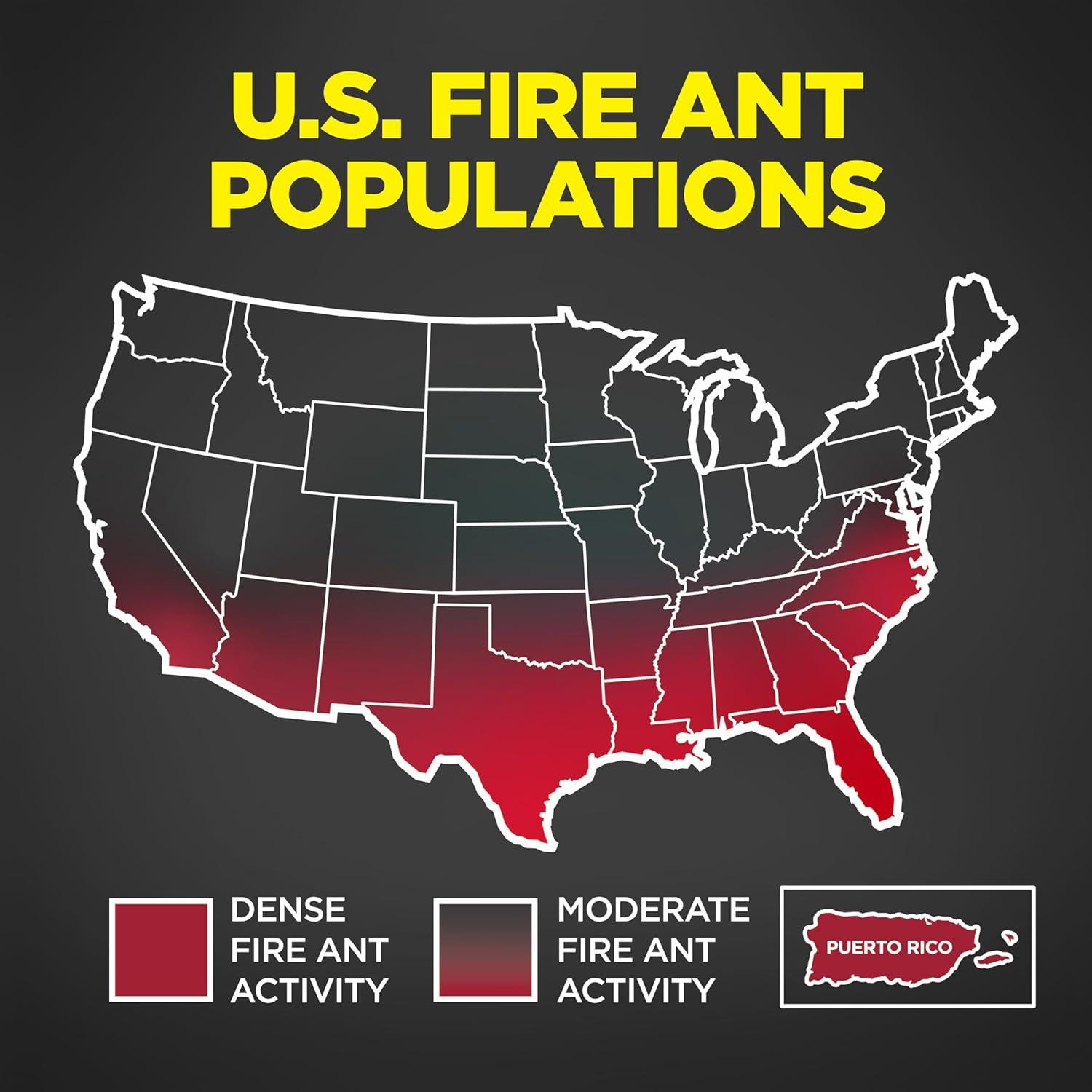 Amdro Outdoor Fire Ant Killer Bait for Mounds and Lawns, 1 lb.