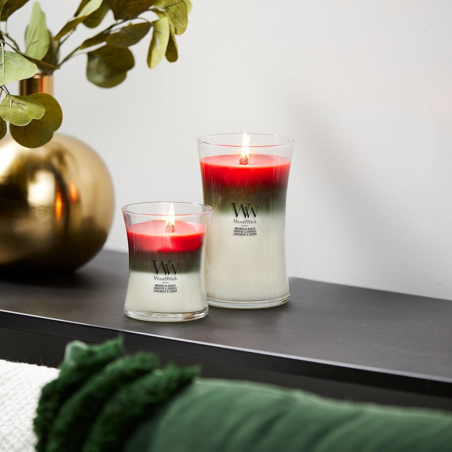 WINTER GARLAND WoodWick Trilogy 10 oz Scented Jar Candles - 3 in One