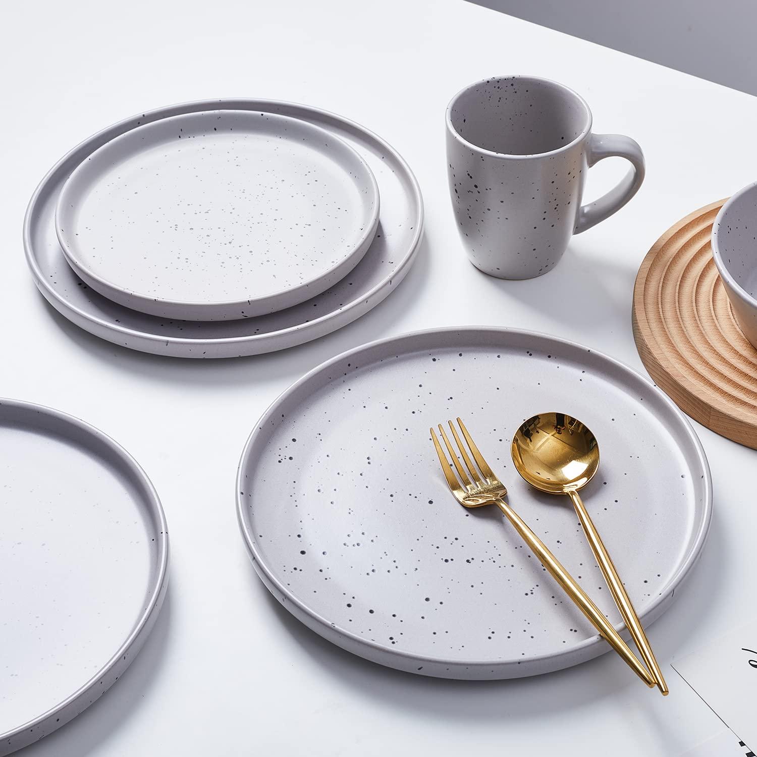 Stone Lain Stone Lain Jade 32-Piece Dinnerware Set Stoneware (Set of 32)