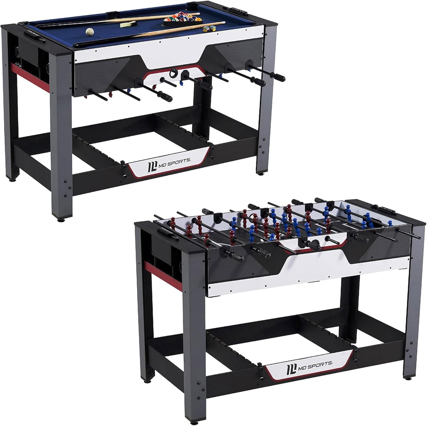 MD Sports Md Sports 48 Inch 2 In 1 Swivel Table