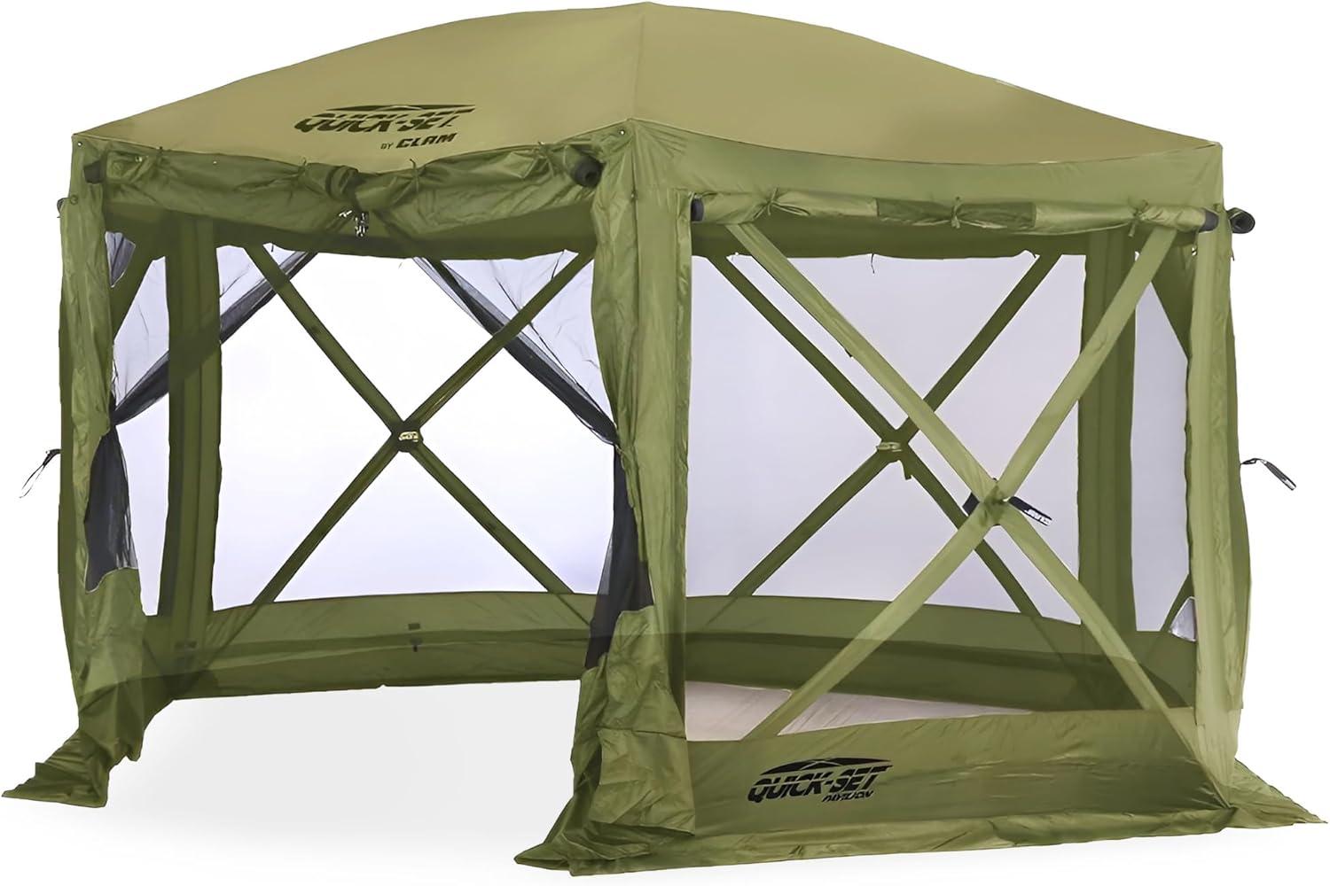 Clam CLAM Quick-Set Pavilion Portable Outdoor Canopy Shelter