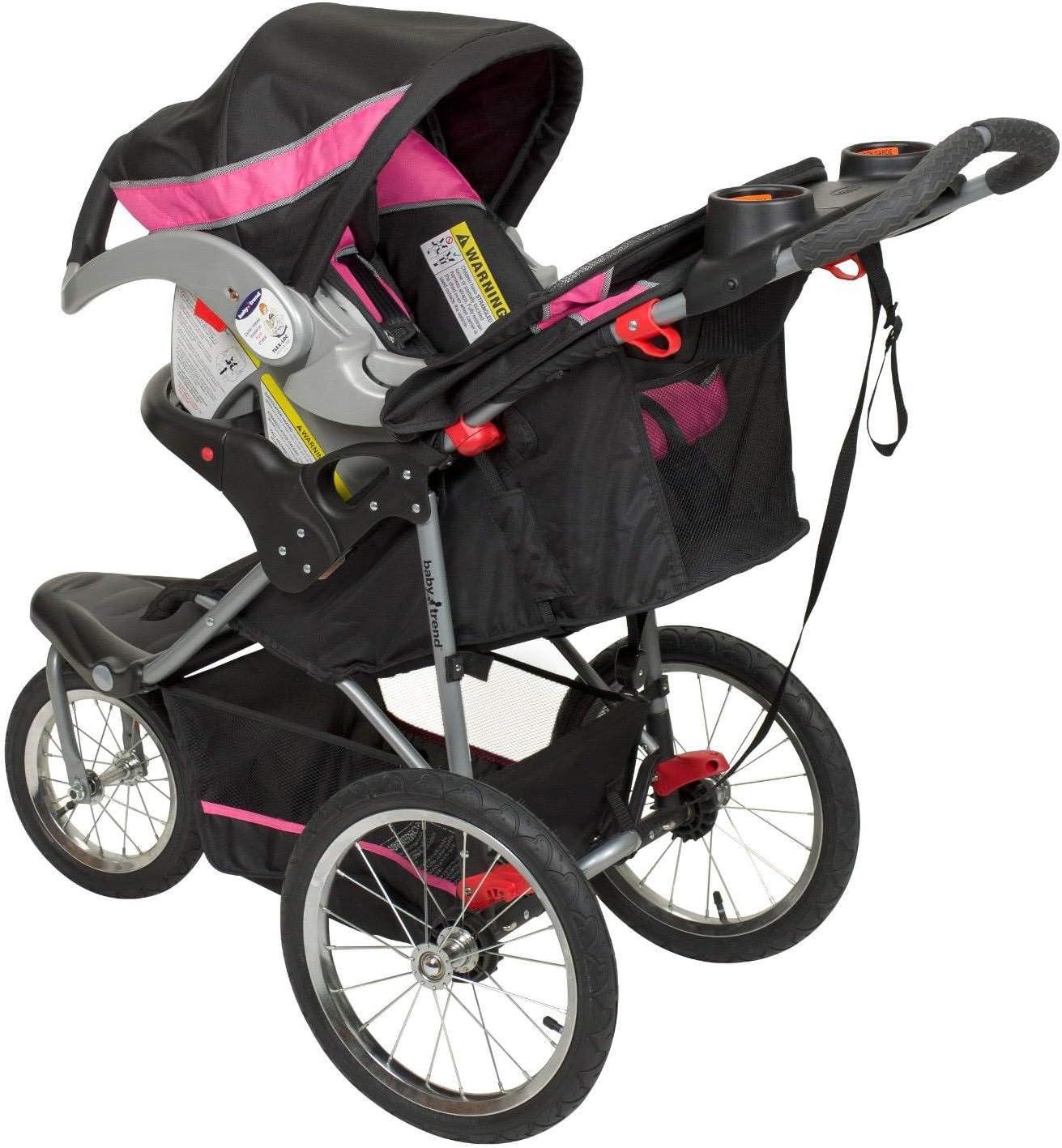 Baby Trend Pathway 35 Jogger Toddler Infant Baby Jogger Stroller with Canopy and Ally 35 Infant Car Seat