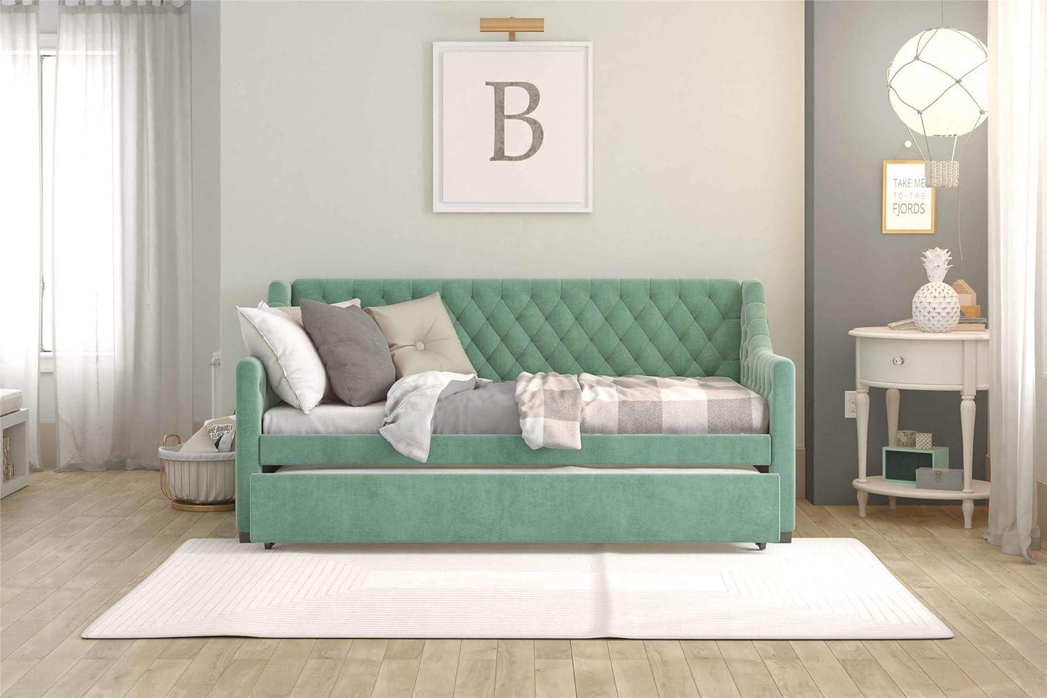 Monarch Hill Ambrosia Upholstered Daybed with Trundle