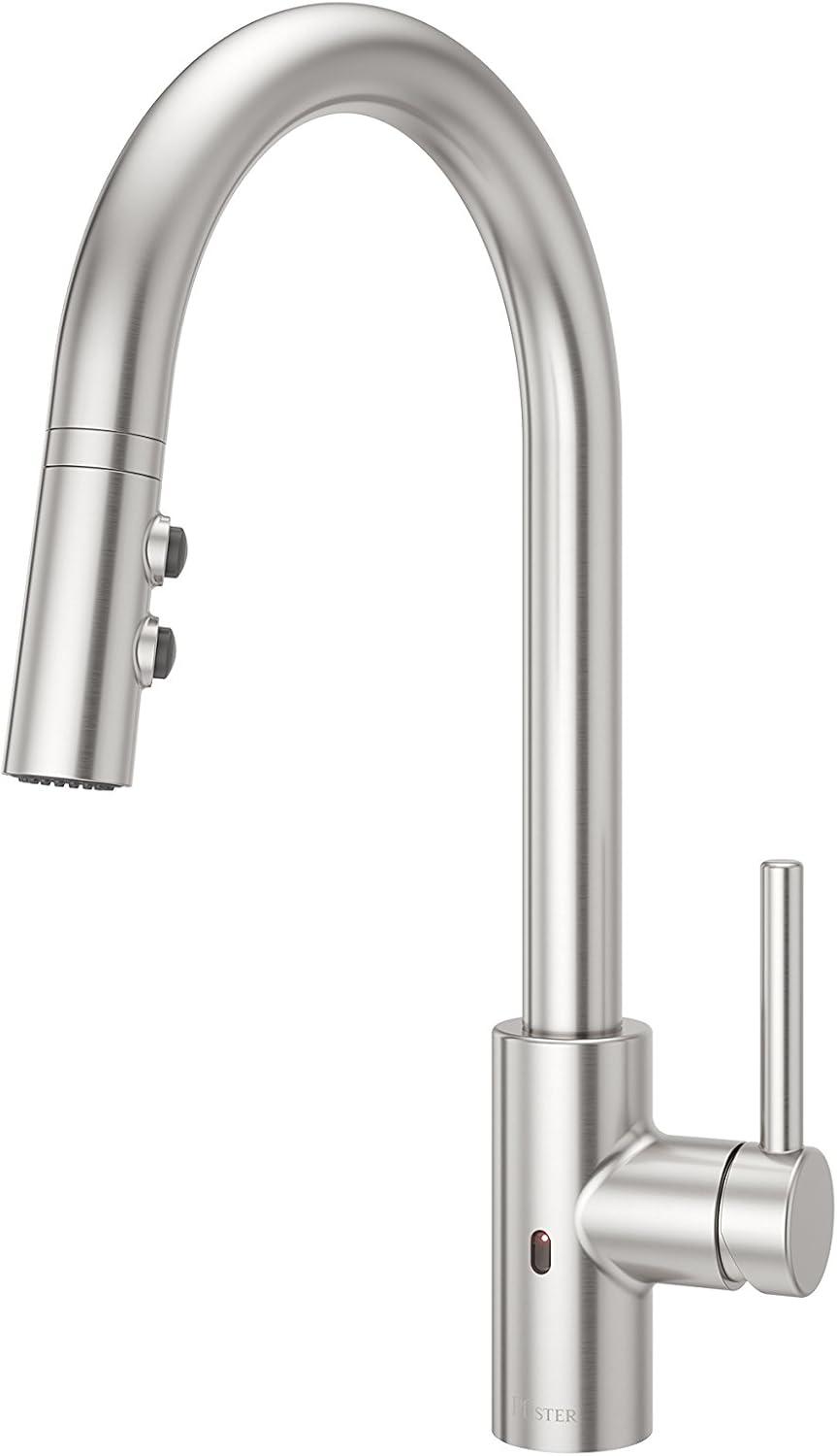 Stellen Pull Down Touchless Single Handle Kitchen Faucet