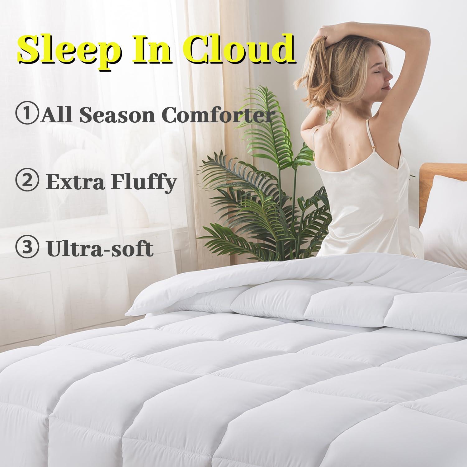 All Season Polyester Down Alternative Comforter/Duvet Insert
