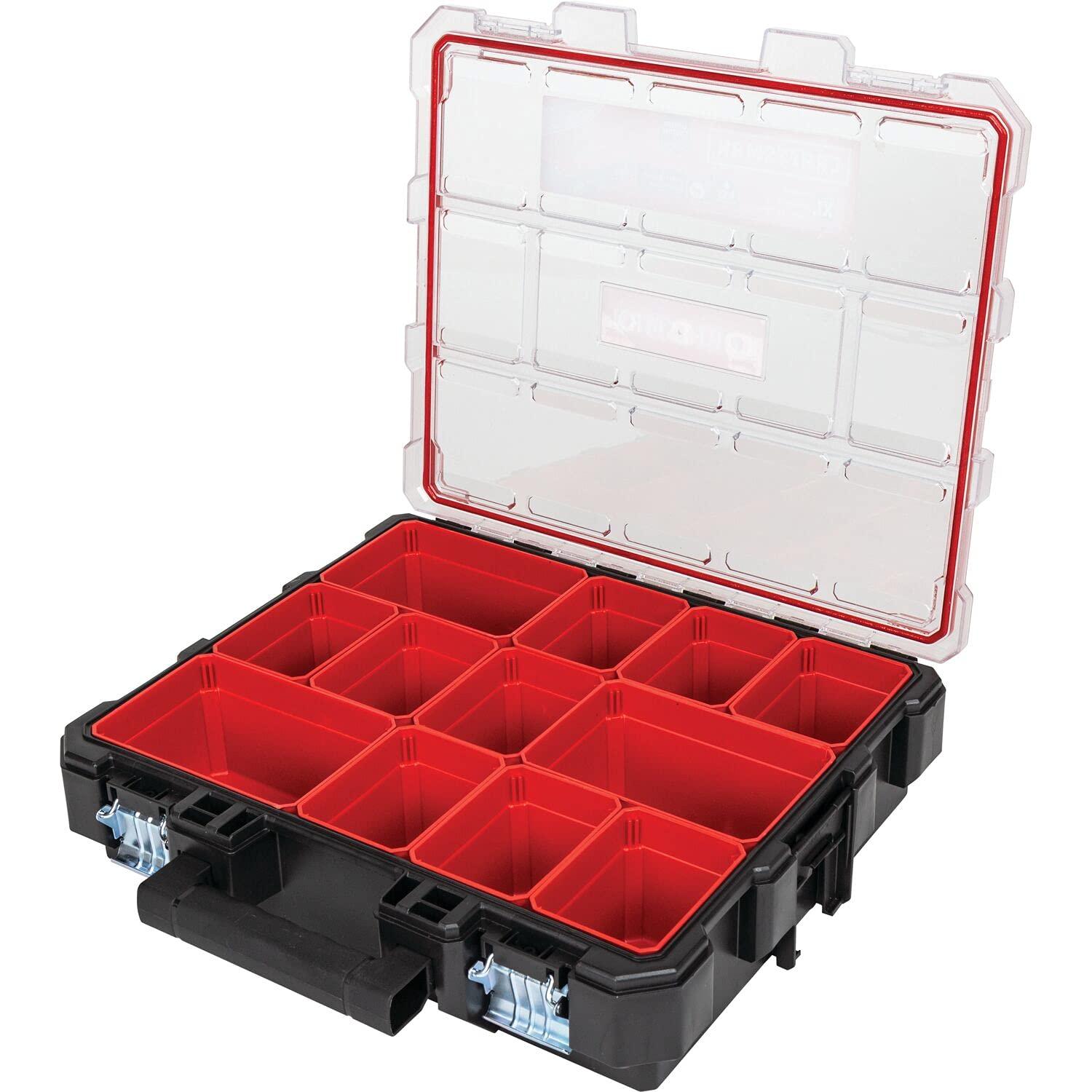 CRAFTSMAN Pro Organizers 12-Compartment Plastic Small Parts Organizer