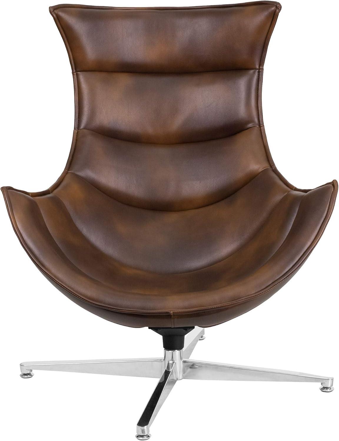 Flash Furniture Home Office Swivel Cocoon Chair - Living Room Accent Chair